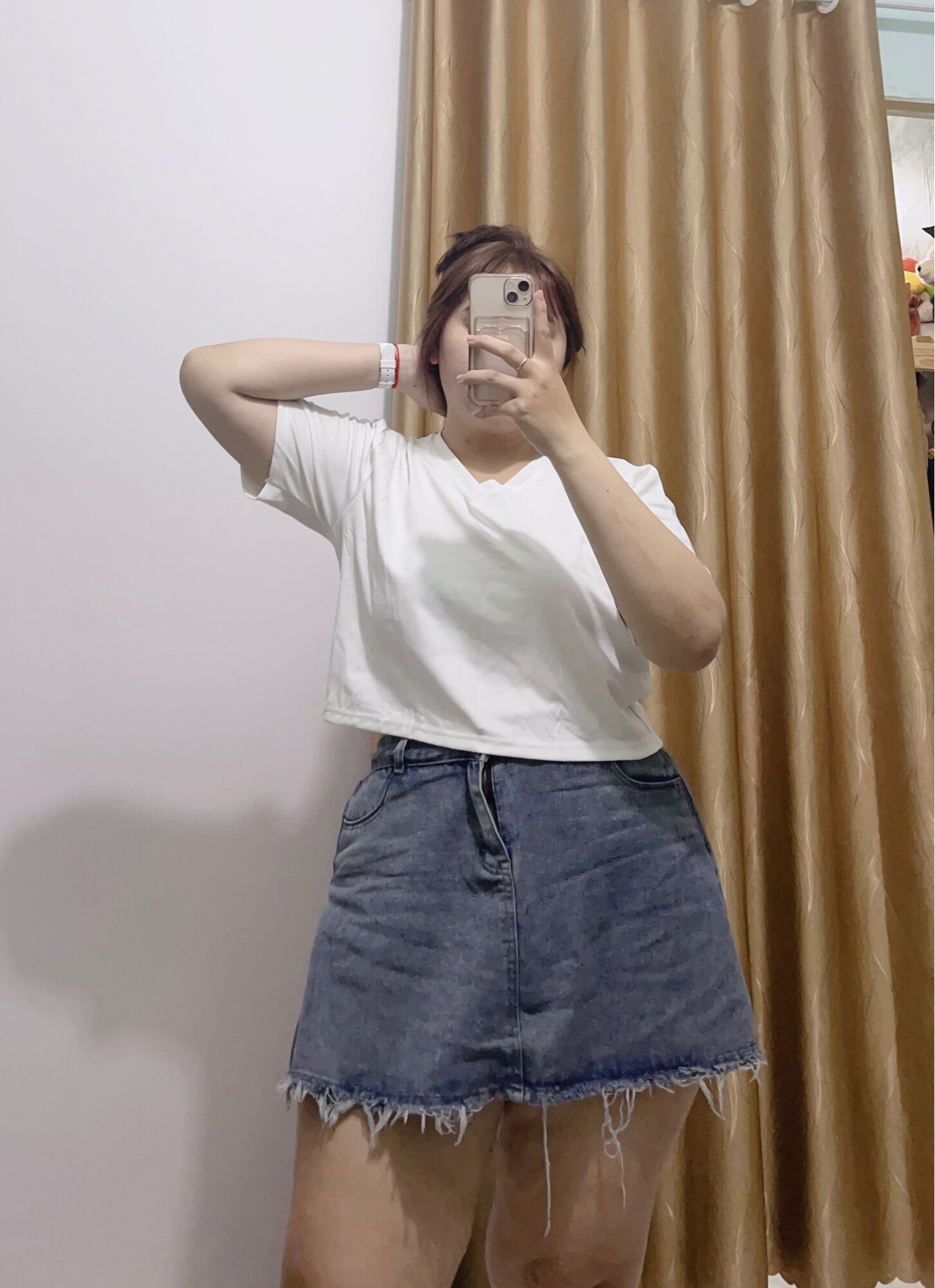 Áo Thun Cổ Tim Croptop Bigsize (mintbigsize)