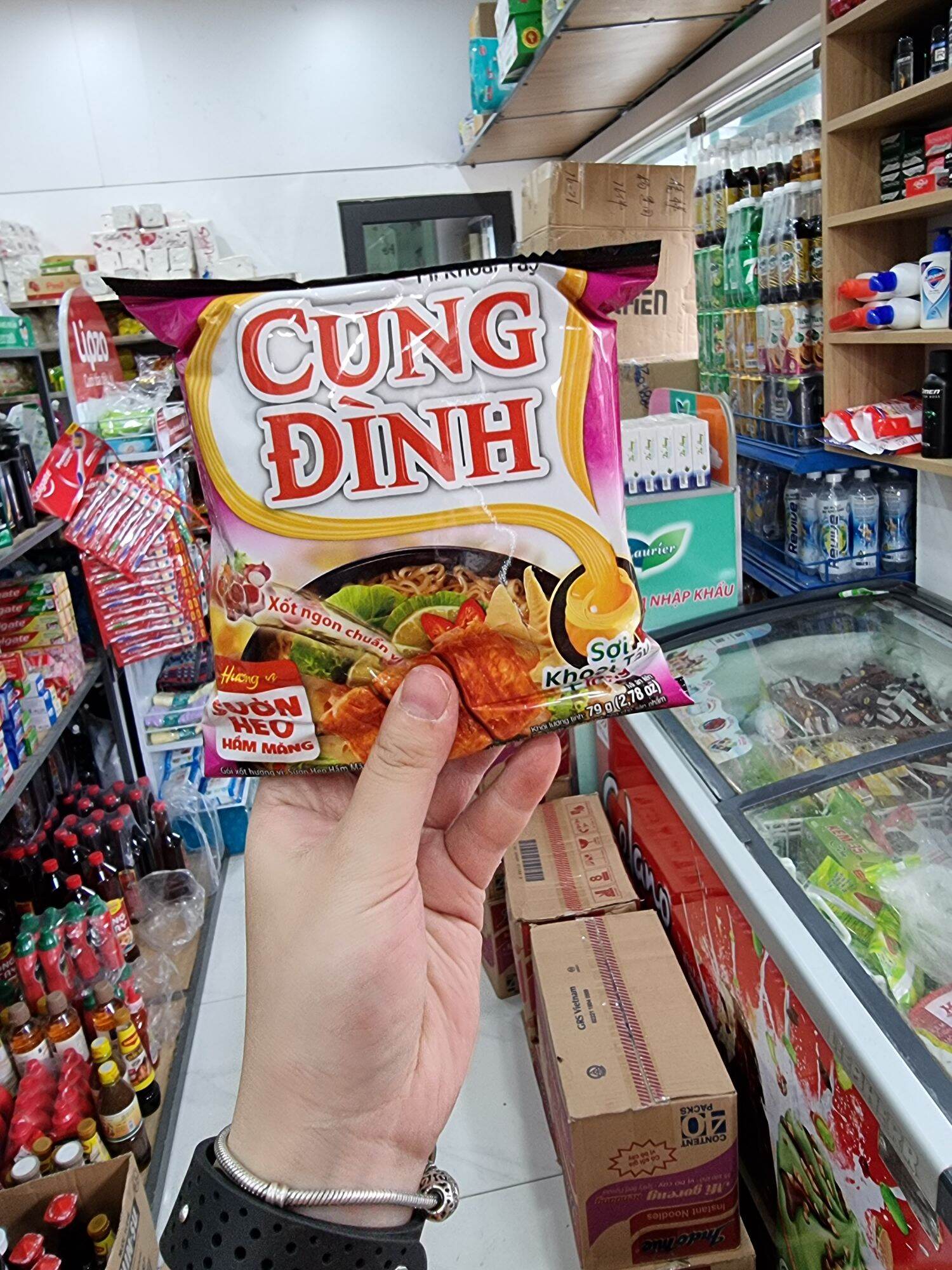 Combo 10 gói mì Cung Đình vị sườn heo