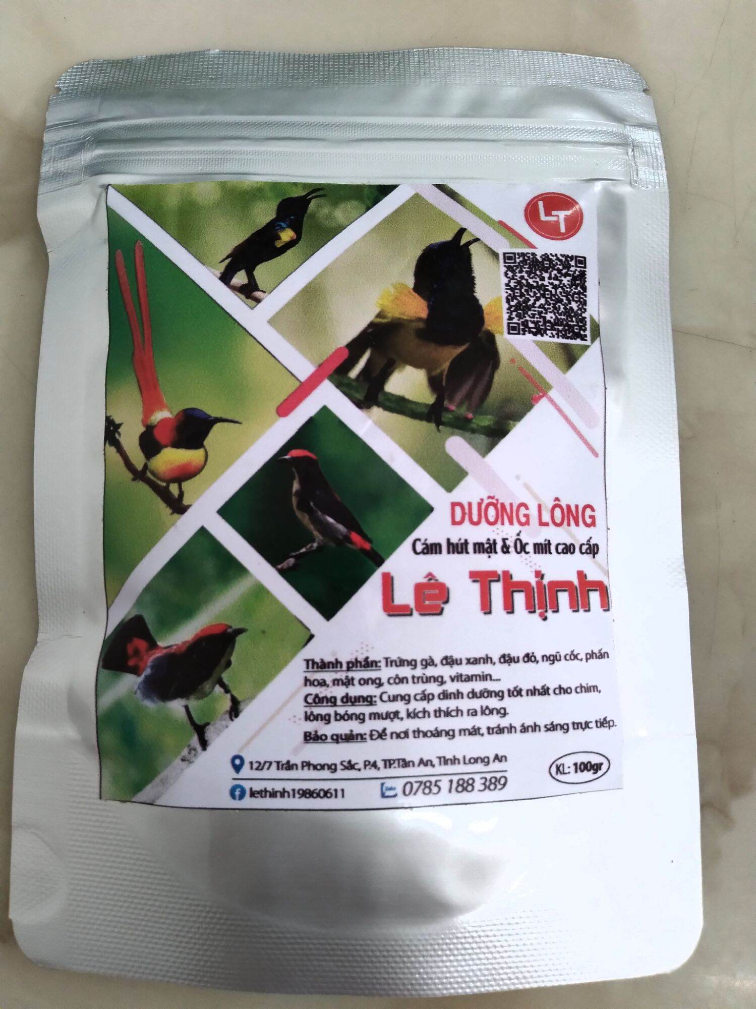 Cám hút mật và ốc mít Lê Thịnh 100g