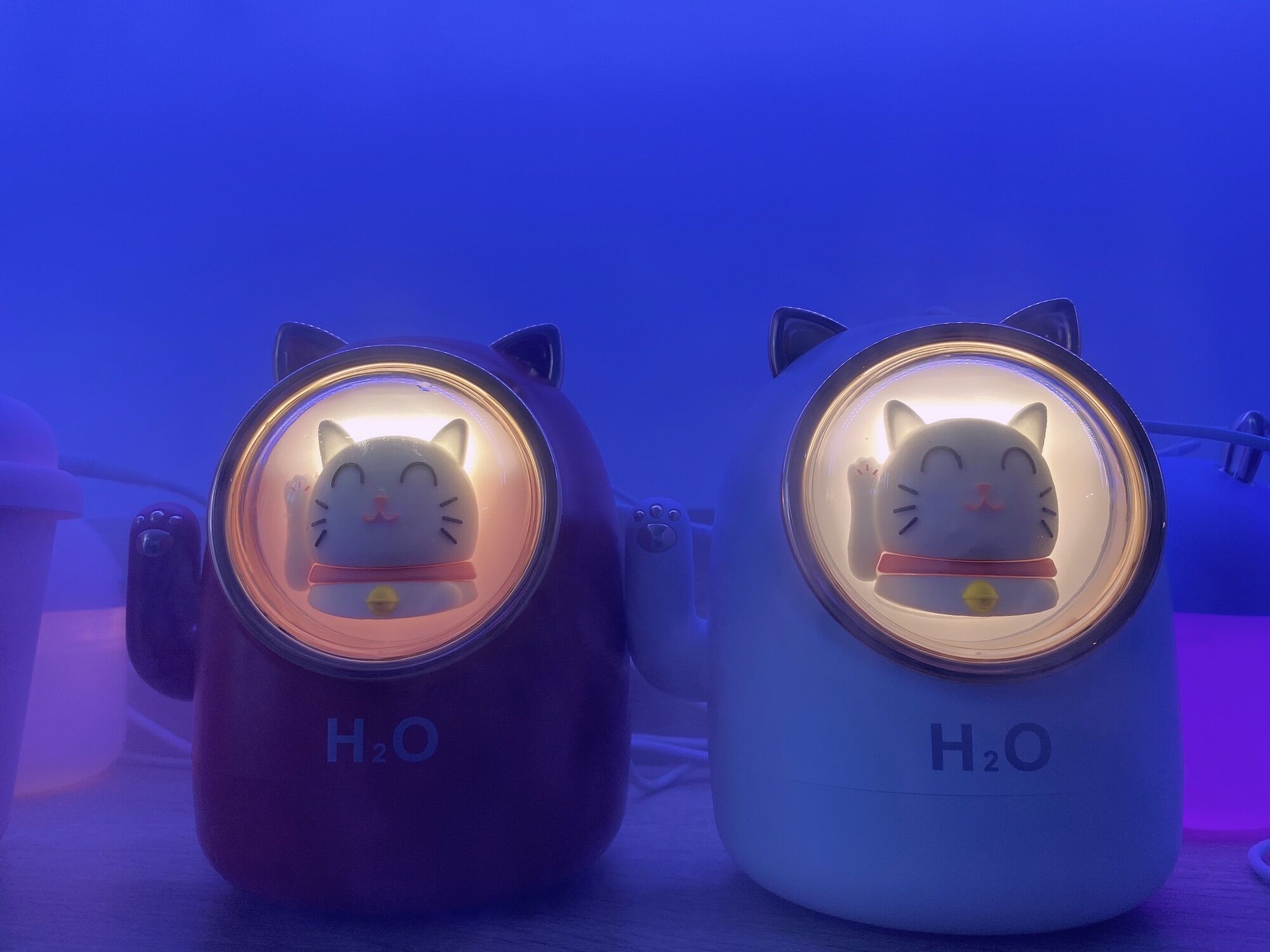 Máy Phun Sương Mini HUMIDIFIER MÈO THẦN TÀI A16