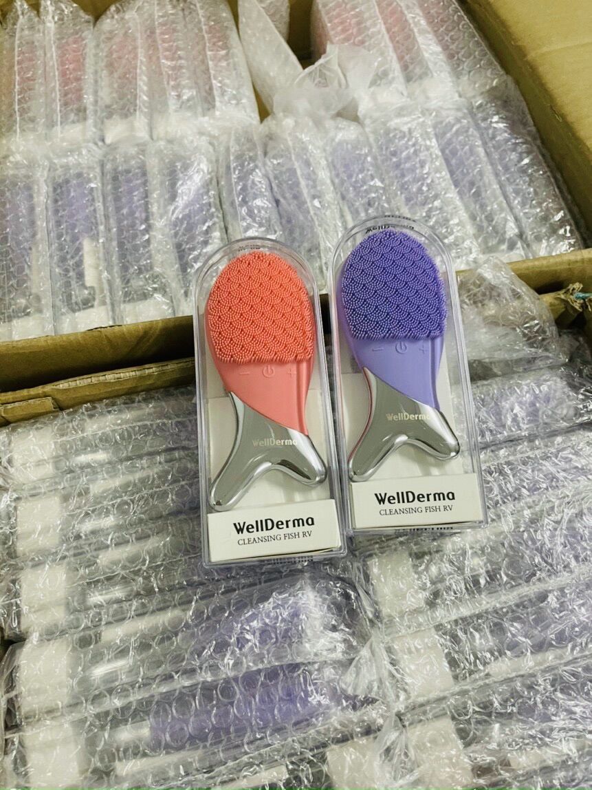 Máy rửa mặt Wellderma hình cá
