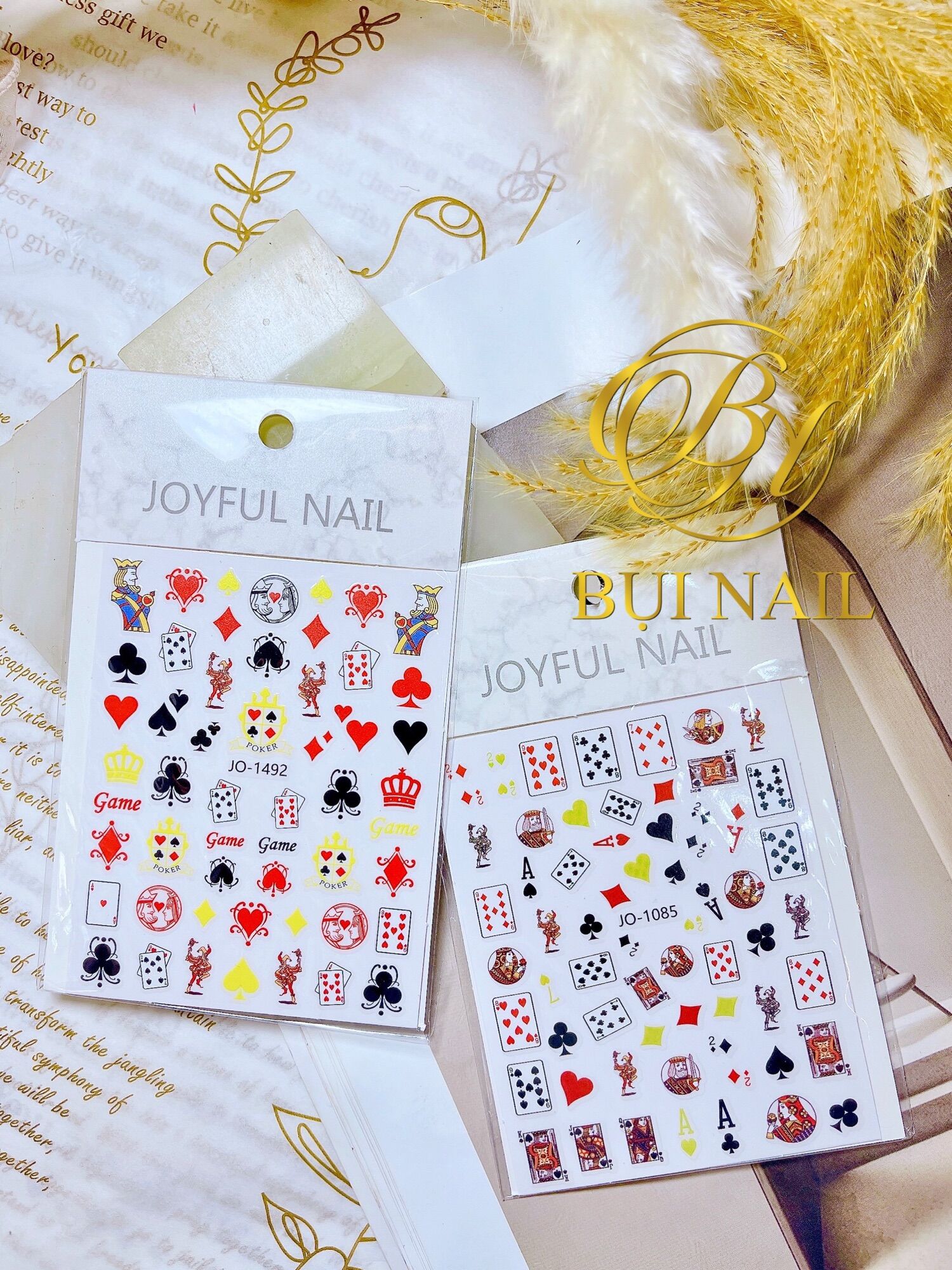 STICKER DÁN THƯƠNG HIỆU 2 TẤM/10k