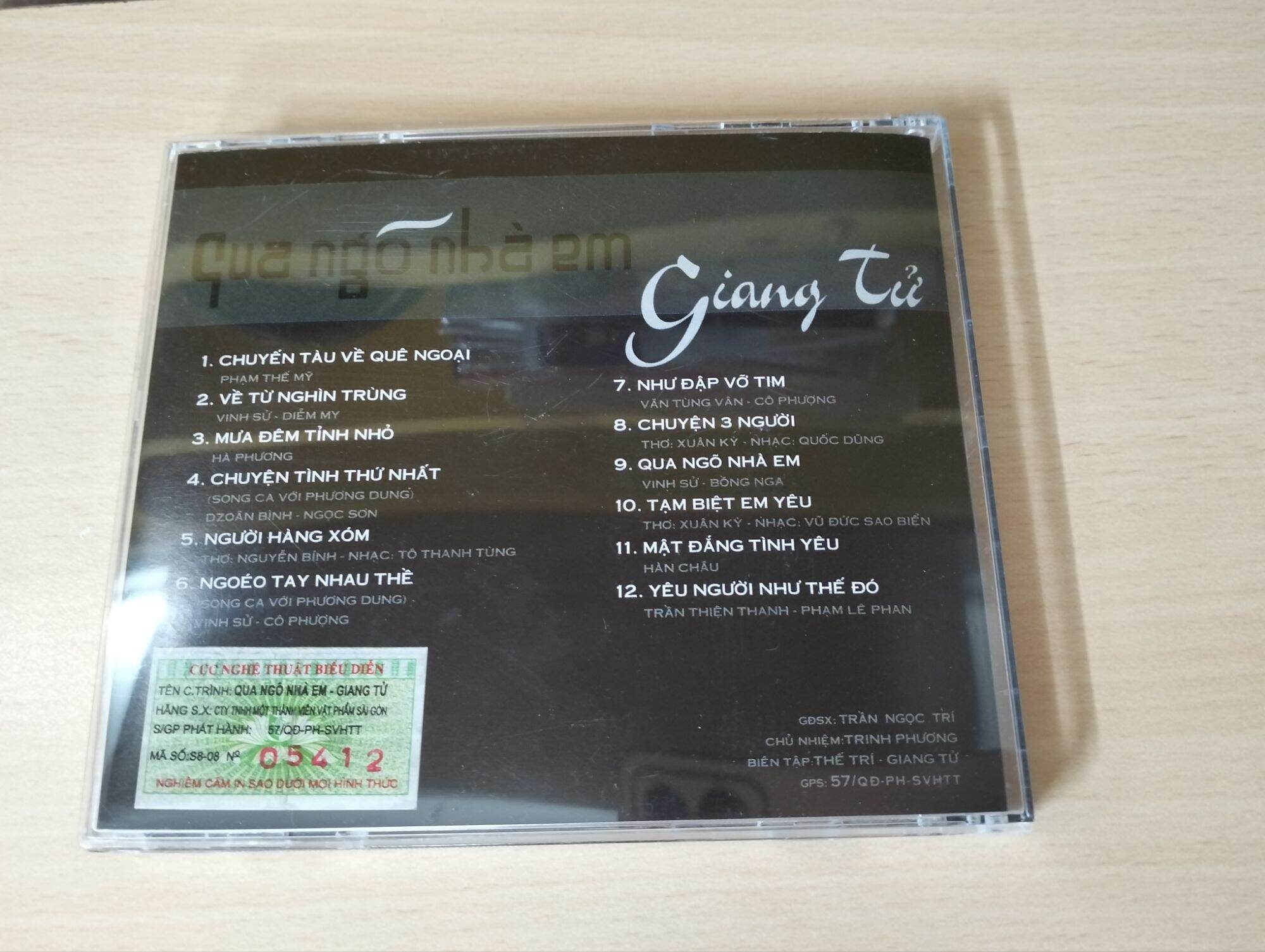 CD Giang Tử - Qua ngõ nhà em