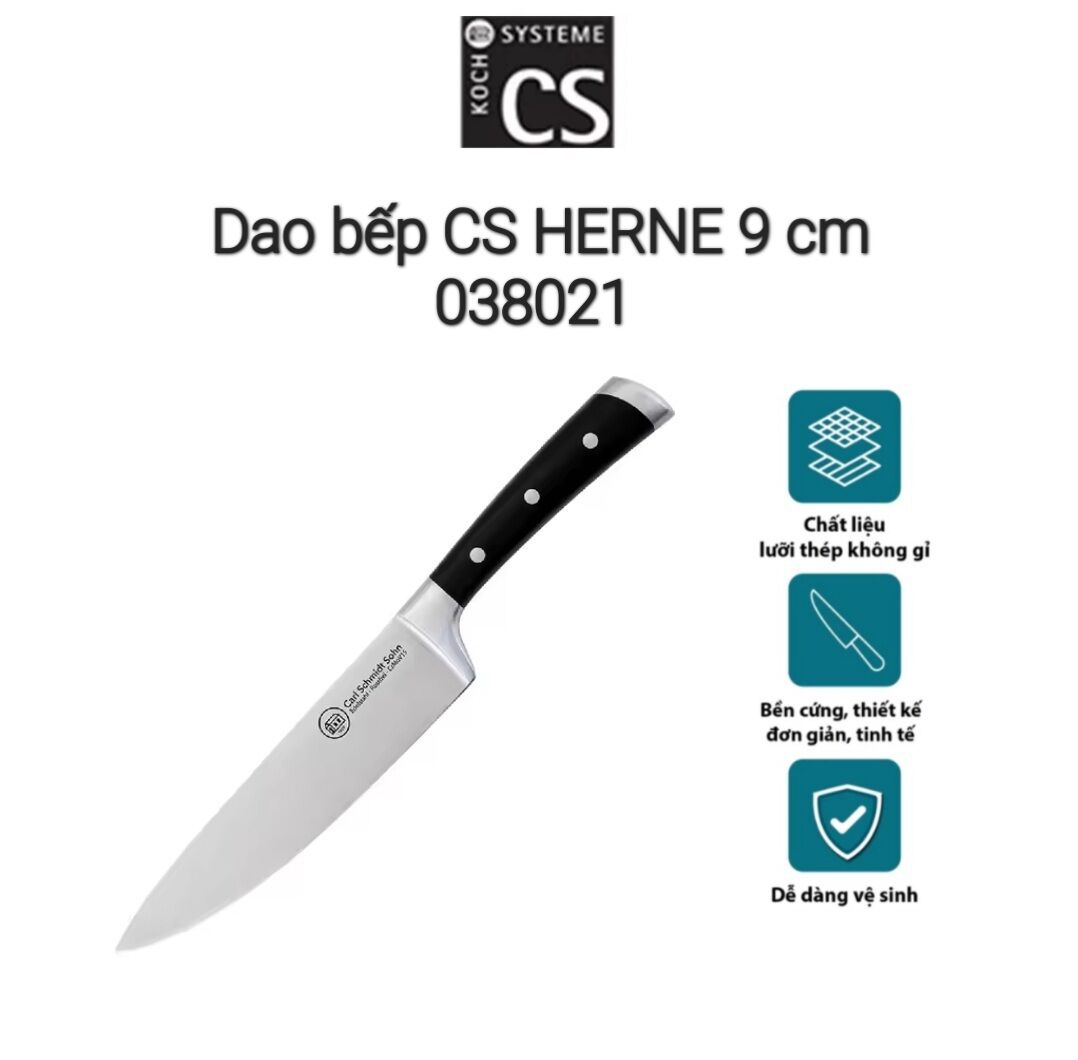 Dao bếp herne 9 cm siêu bén - 038021