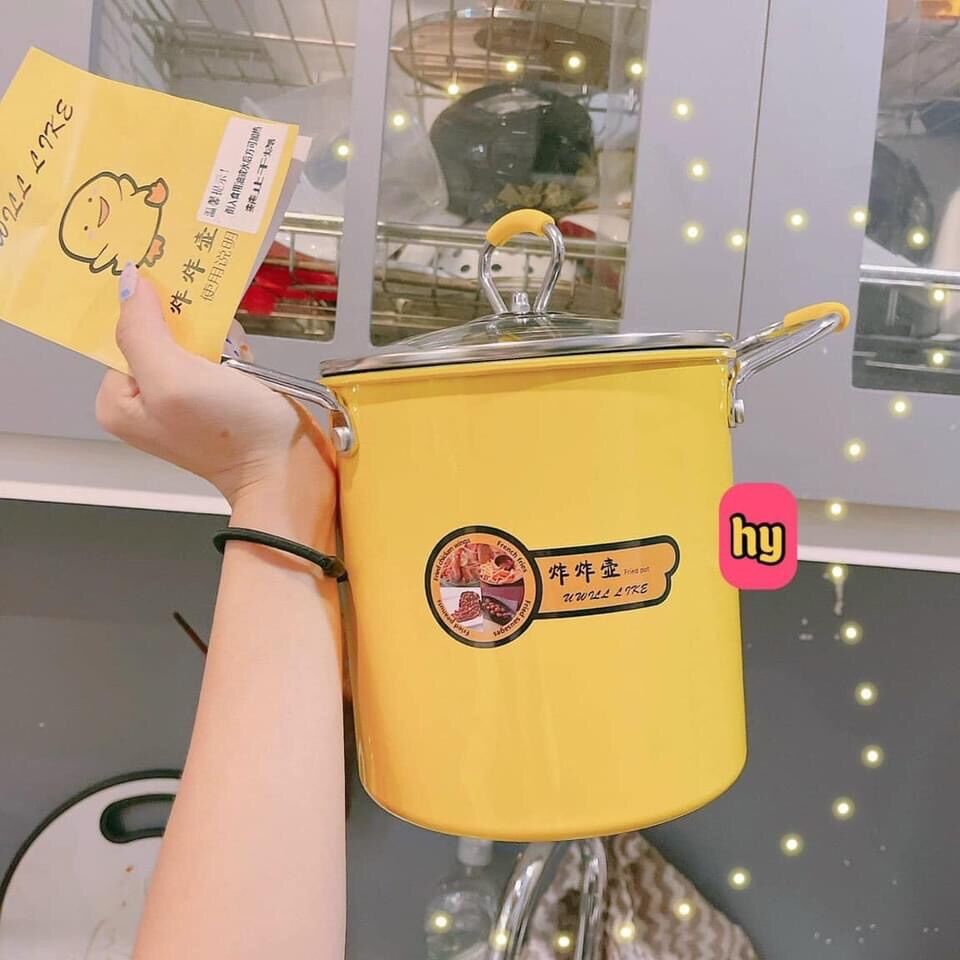 Nồi chiên ngập dầu mini con vịt vàng