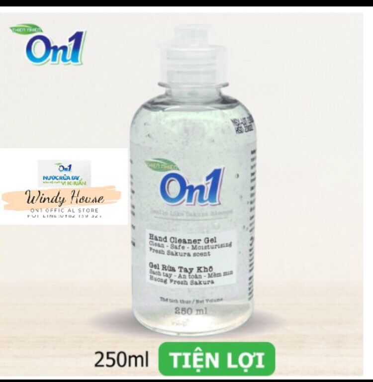 Gel rửa tay khô sạch khuẩn 250ml