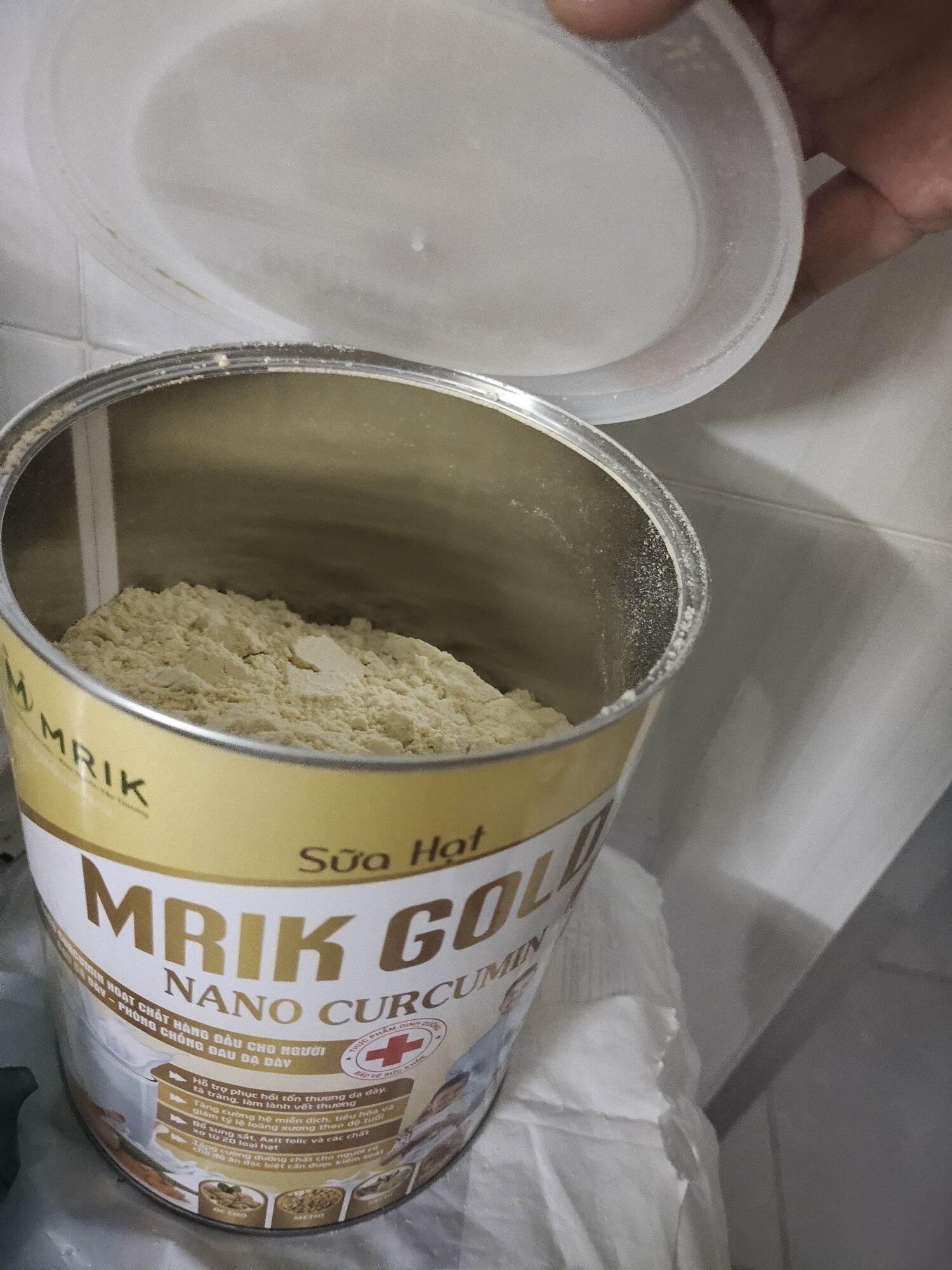 Sữa hạt MRIK GOLD (Nano Curcumin) 900g