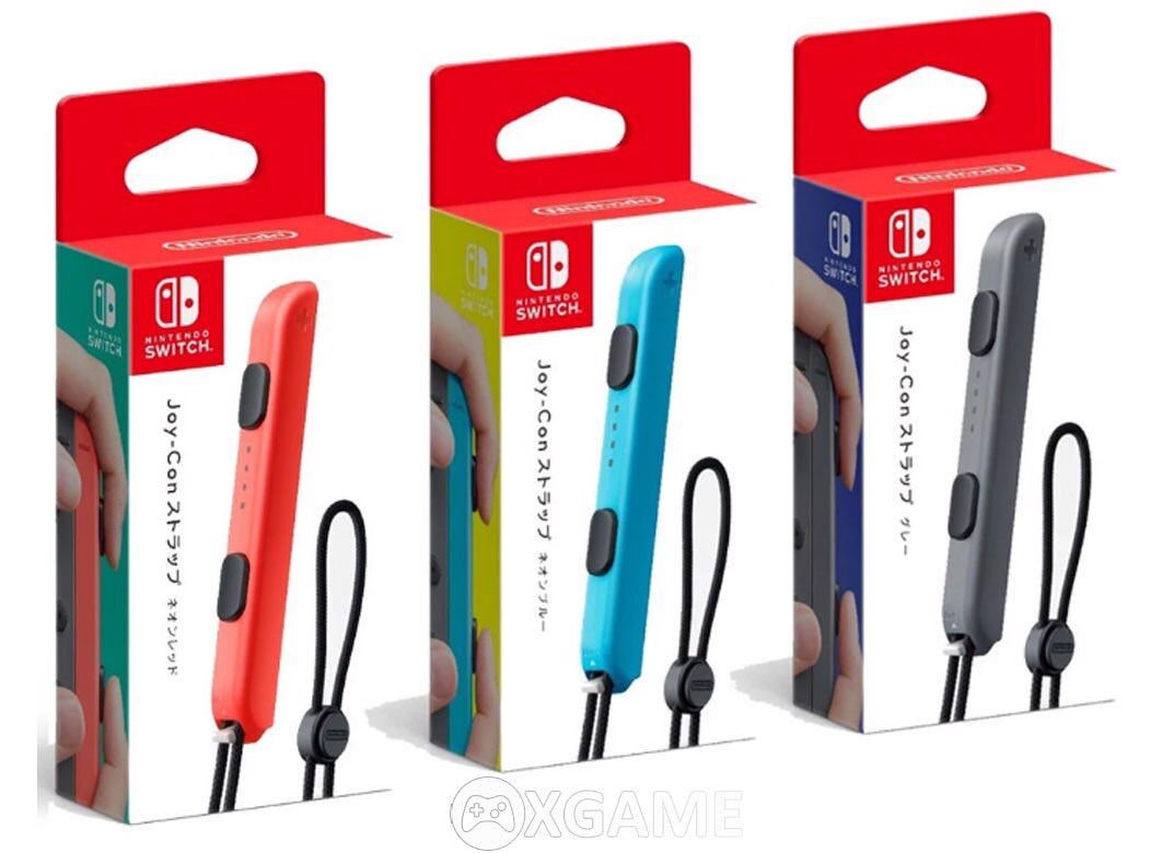 strap grip cho Nintendo Switch đủ mầu set 1 cái Strap Grip cho tay joycon nintendo switch