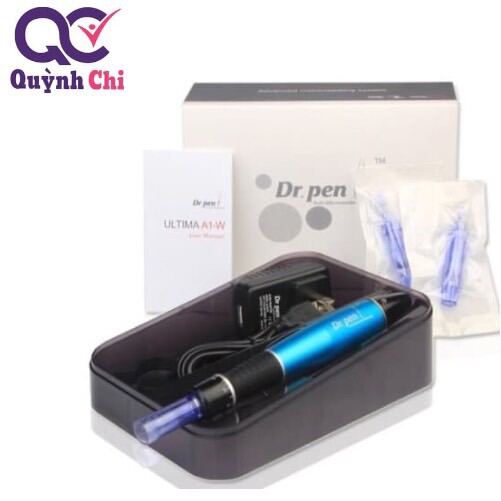 Máy Phi Kim Dr Pen A1 - W Xanh Tích Điện Tặng Kèm 2 Kim