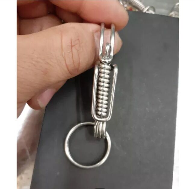 móc khóa INOX thủ công