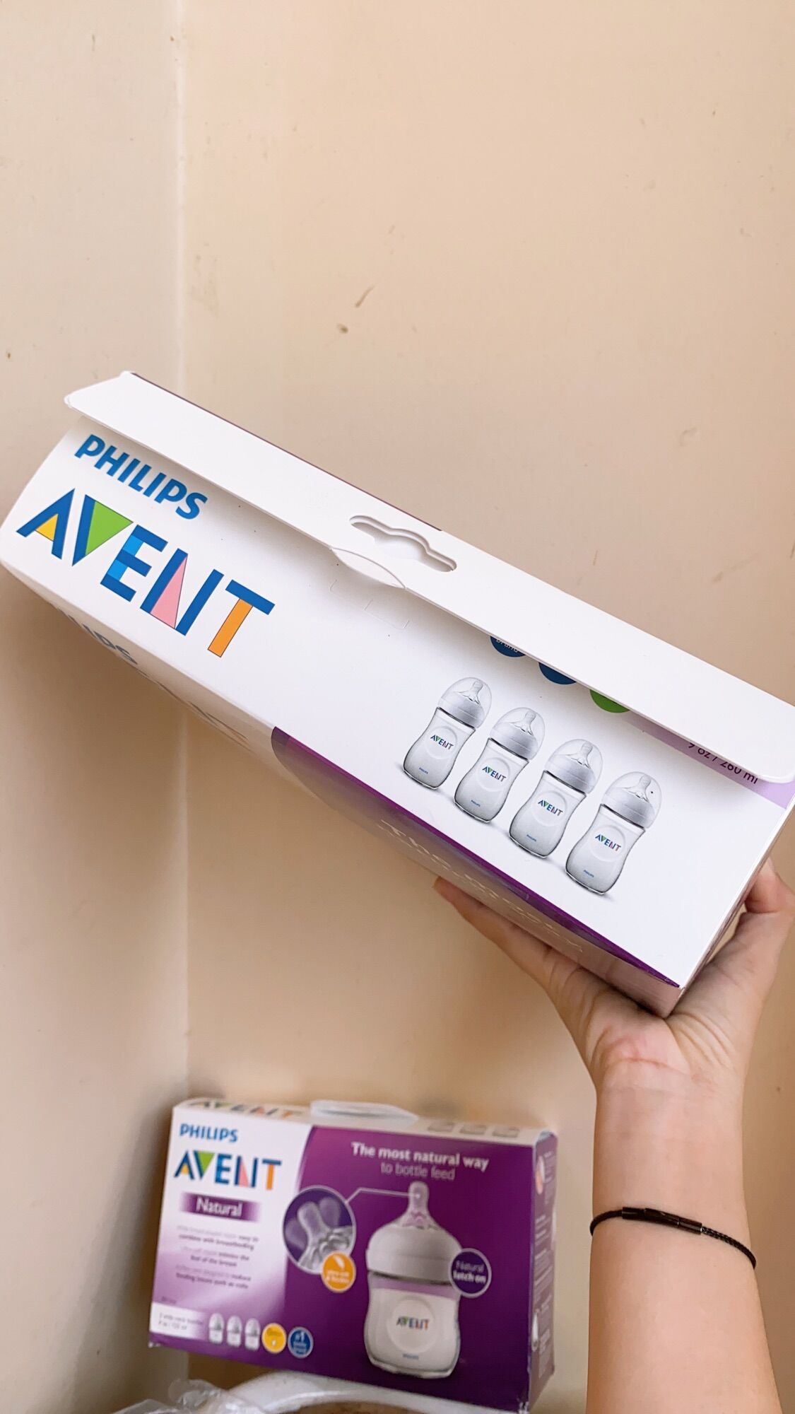 Bình sữa Philips Event Natural núm ty siêu mềm