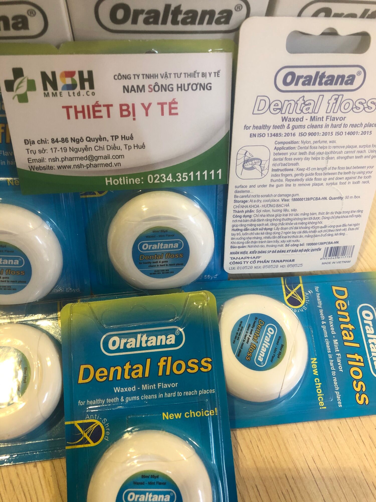 ❤️ CHỈ NHA KHOA ORALTANA CUỘN CHỈ NHA KHOA ORALTANA DENTAL FLOSS CỦA TANAPHAR CÔNG NGHỆ NHẬT BẢN Chỉ Nha Khoa Oral Tana Dental Floss Cuộn dài 50m vị bạc hà Chính Hãng Đạt tiêu chuẩn xuất Nhật