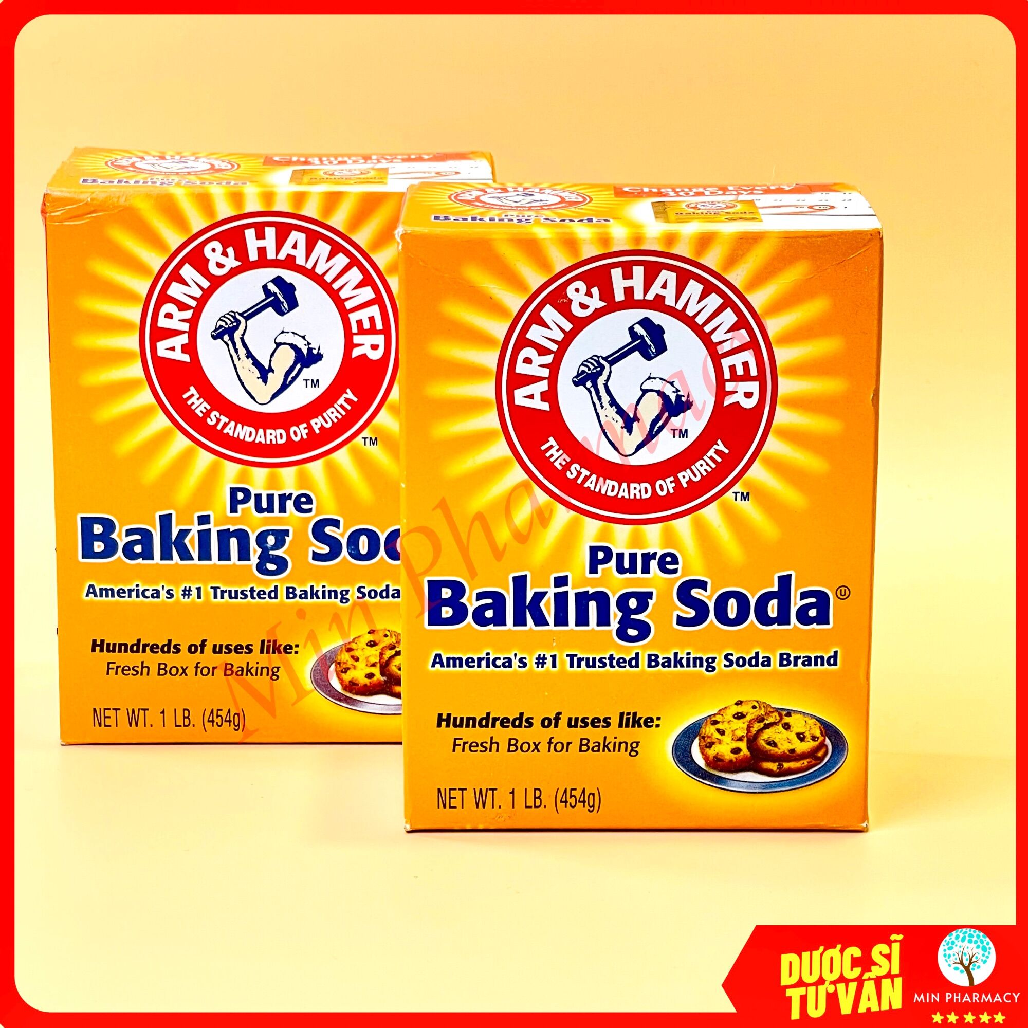 Bột Đa Dụng Pure BAKING SODA Arm & Hammer 454g - Minpharmacy