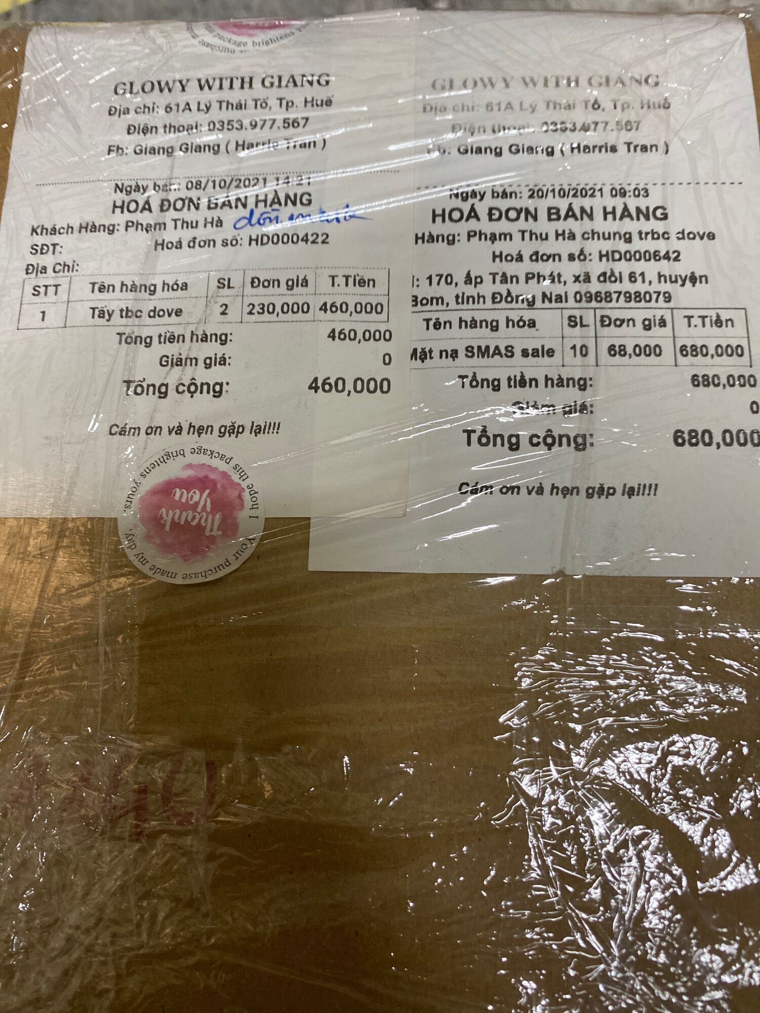 Combo phạm thu hà