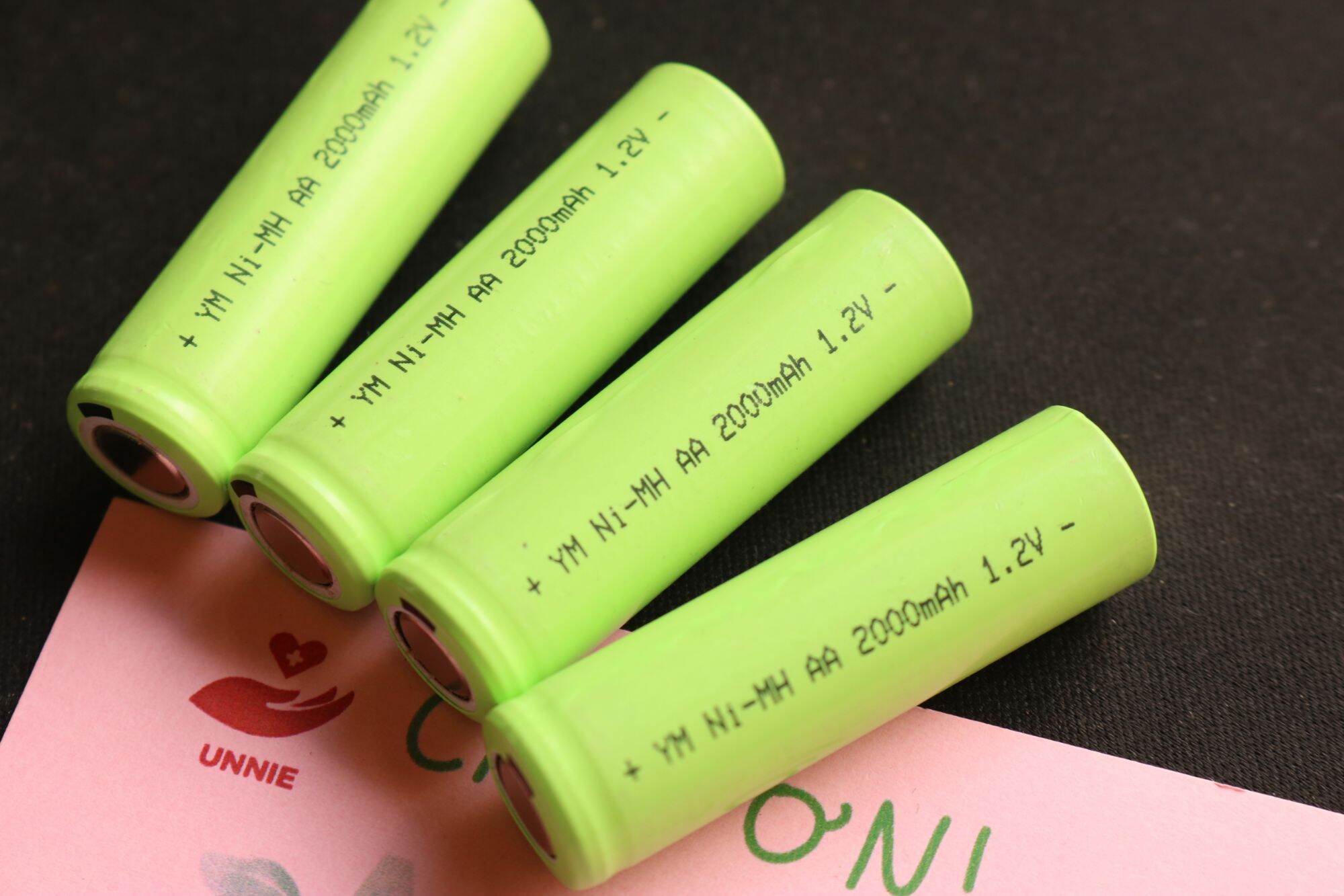 Cell pin công nghiệp ni mh- loại aa 2000mah- 2 đầu bằng