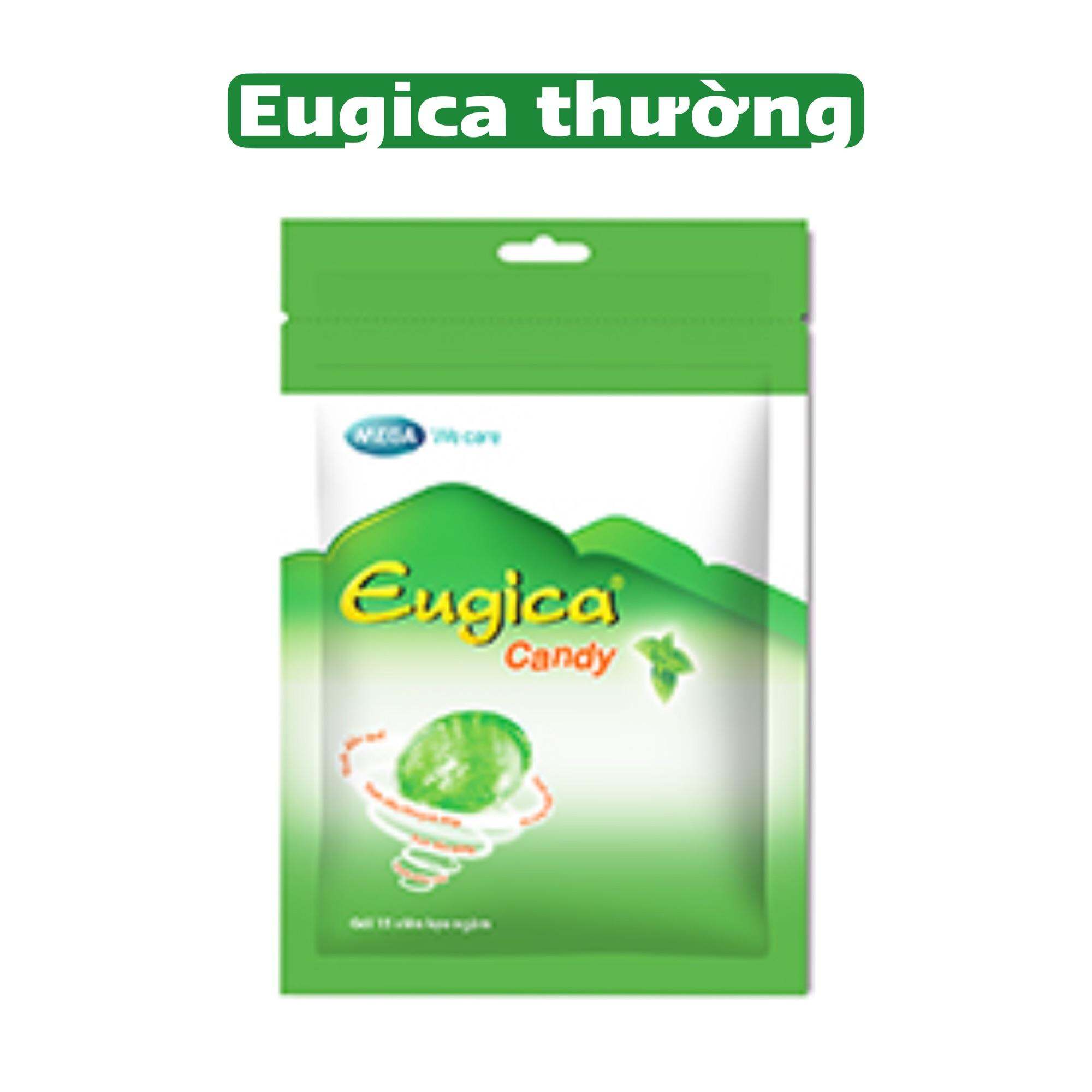 Kẹo Ngậm EUGICA CANDY Gói 15 Viên