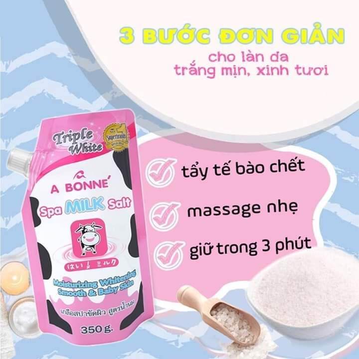 Tẩy tế bào chết muối bò thái lan 350gr