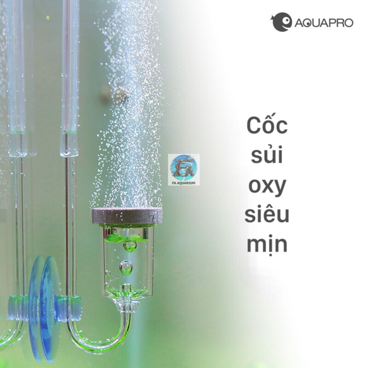 Cốc sủi oxy siêu mịn aquapro