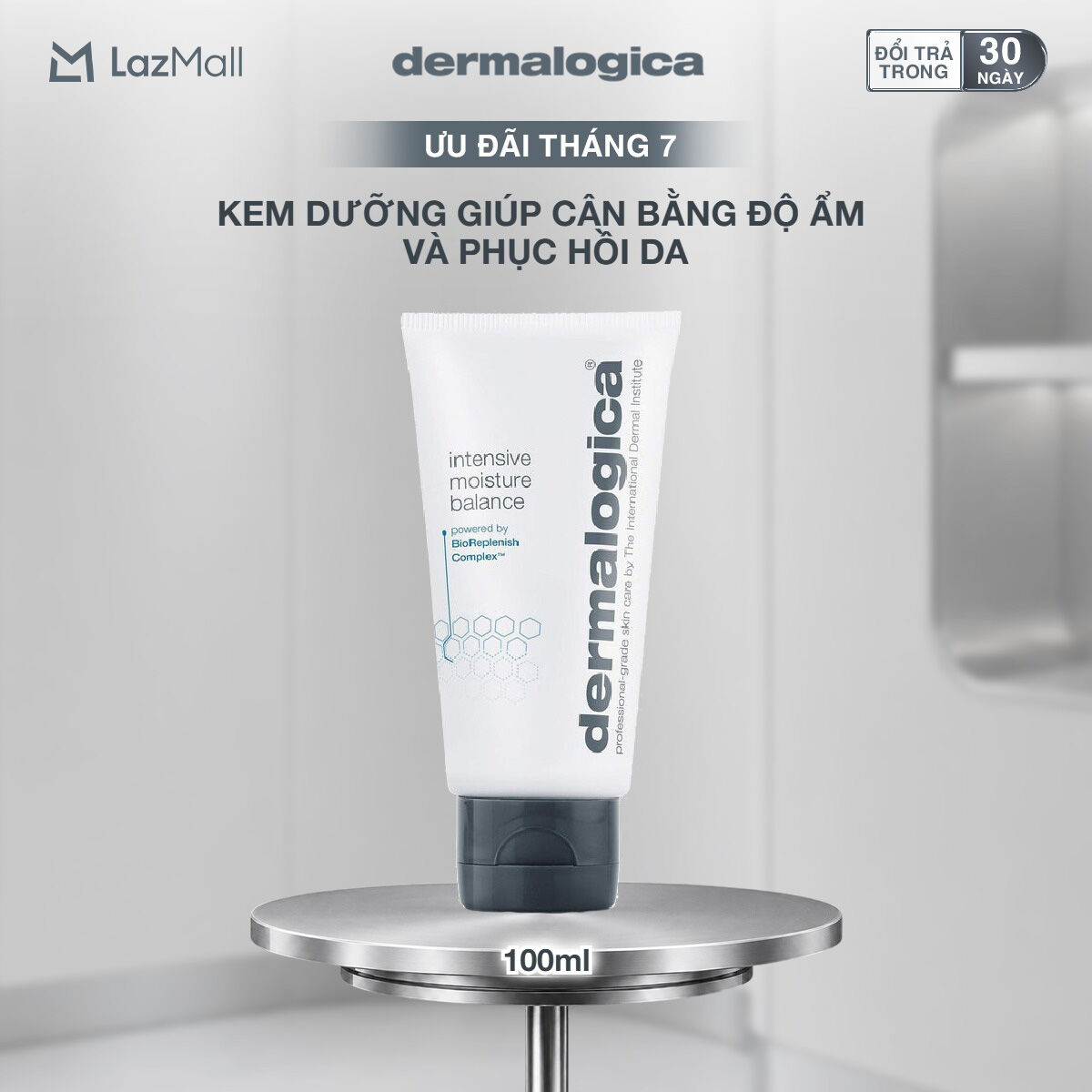 Kem dưỡng giúp cân bằng độ ẩm và phục hồi da Dermalogica Intensive Moisture Balance 100ml