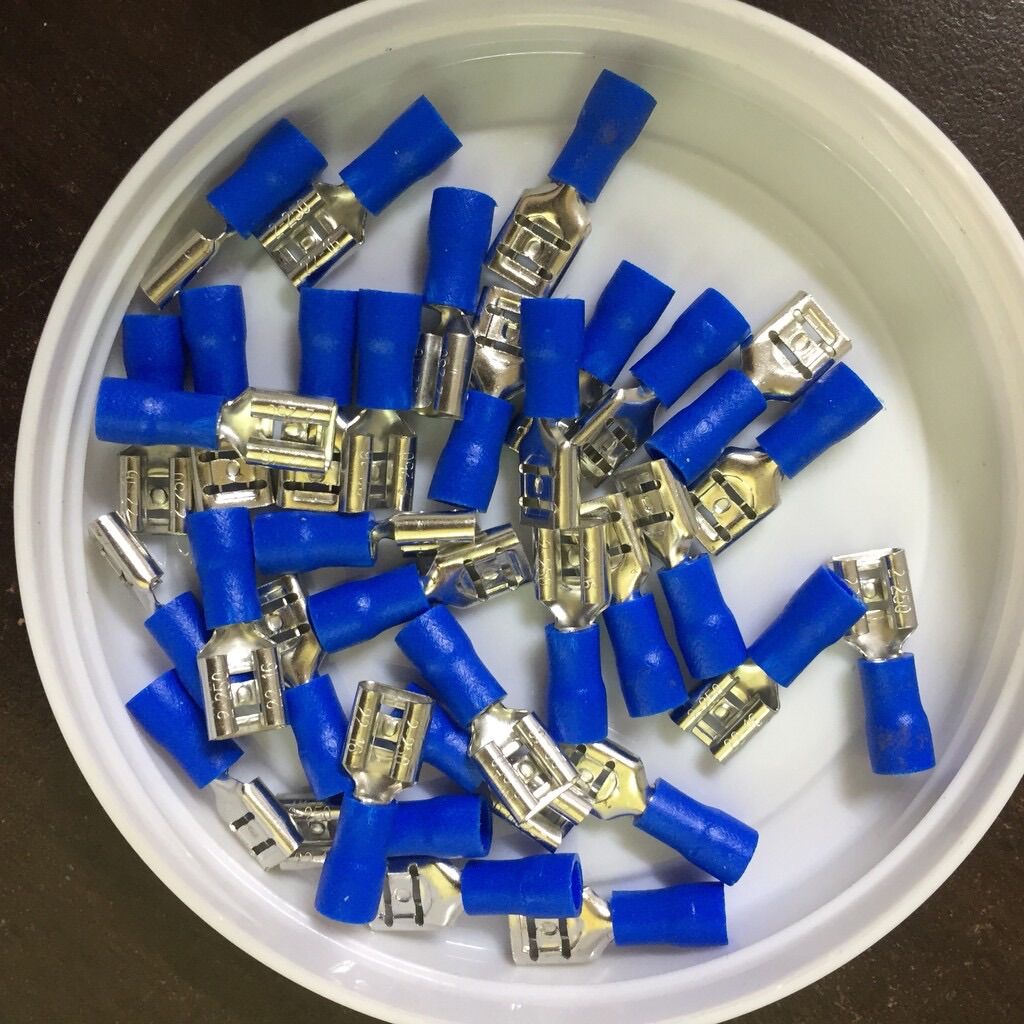 ĐẦU GHIM NỐI DÂY ĐIỆN [ĐẦU COS DÂY LOA] - ( 250cái )
