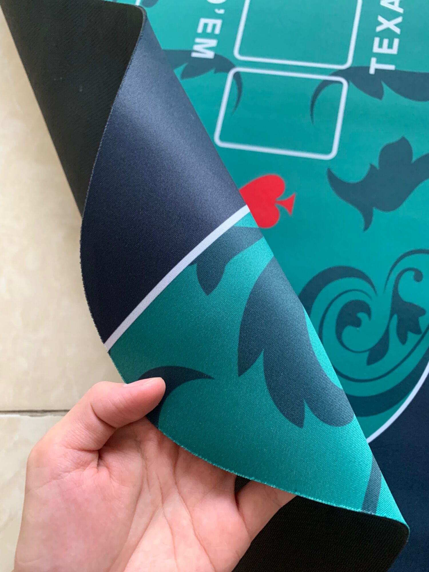 Thảm poker cao cấp chơi bài, tài sửu