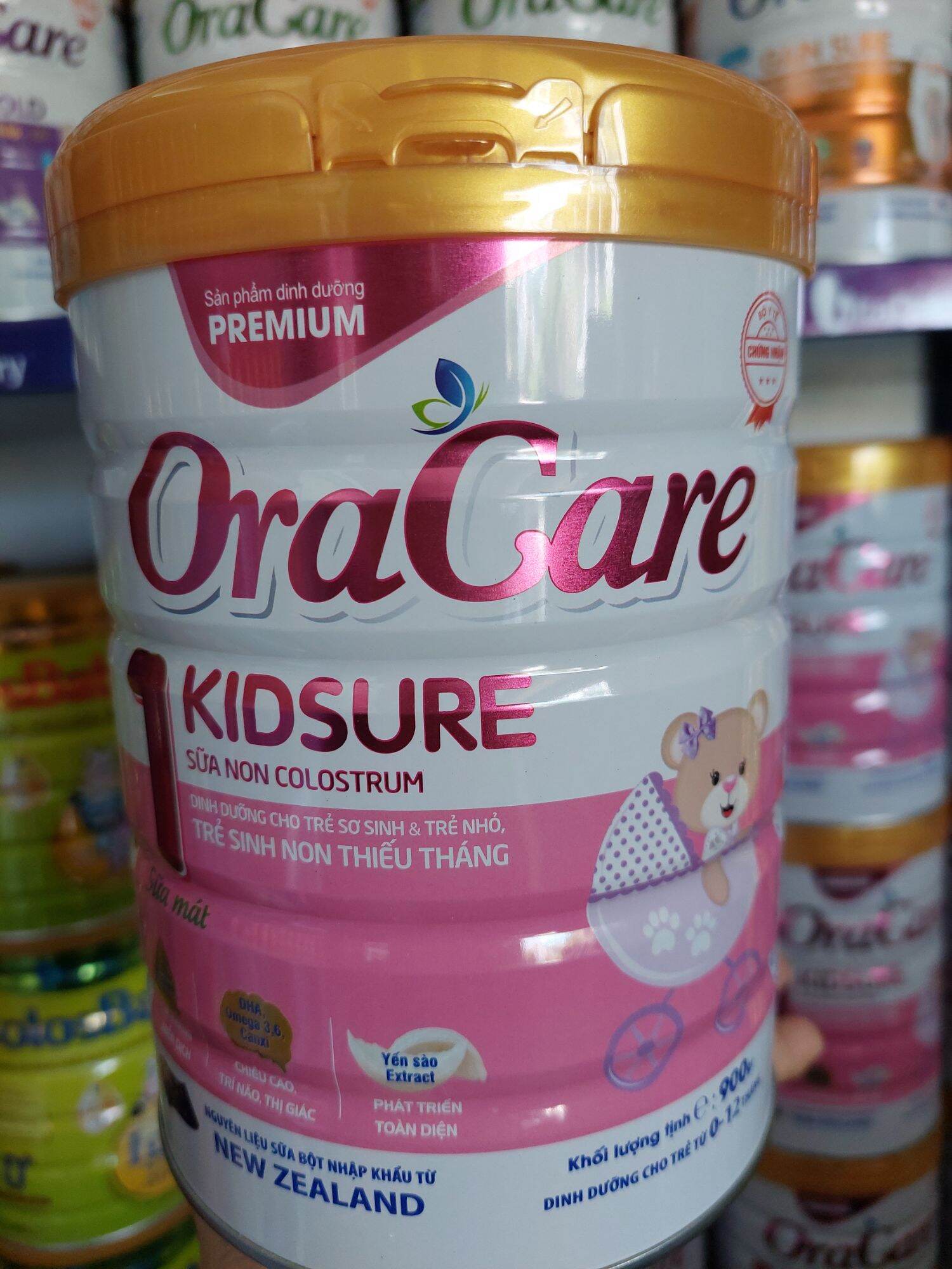 Sữa Bột OraCare KidSure Sữa Non ColosTrum dành cho bé từ 0-12 tháng