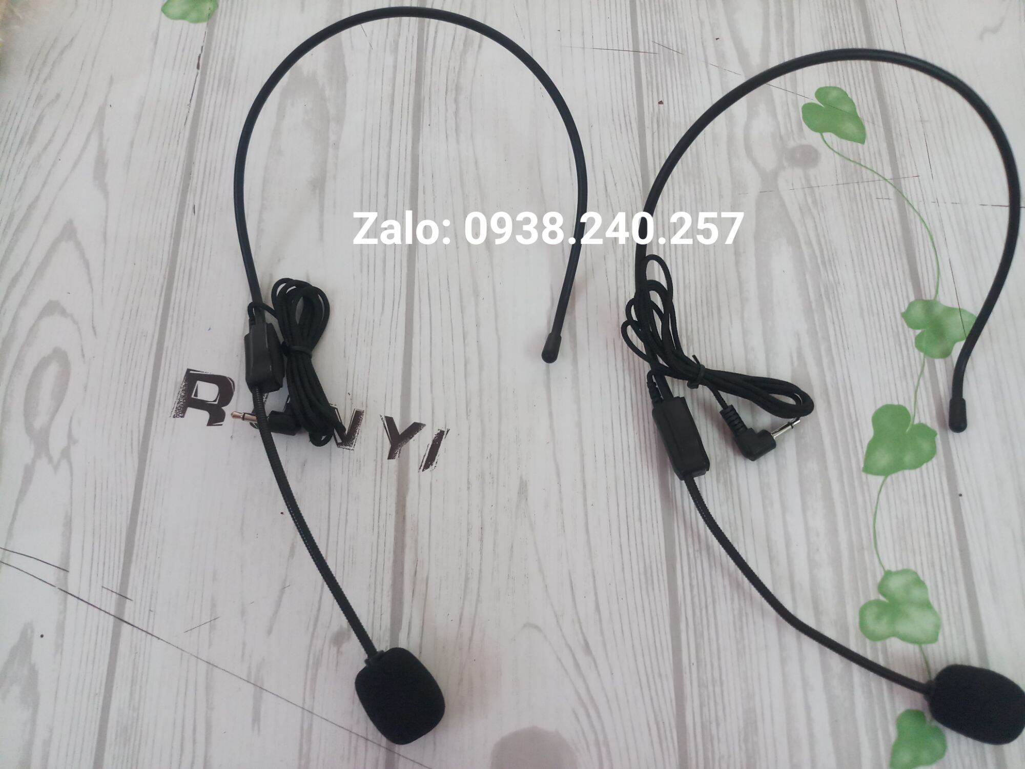 [LOẠI TỐT]Micro đeo tai có dây , dùng cho máy trợ giảng jack 3.5mm
