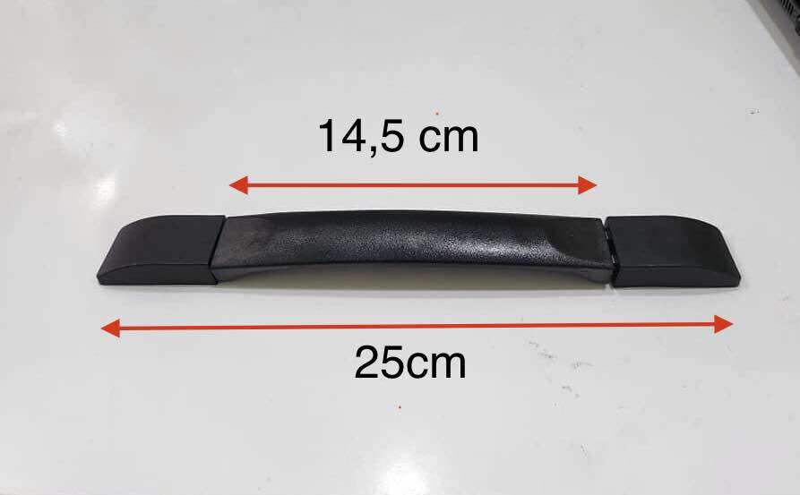 Quai xách, tay cầm vali dài 25 cm