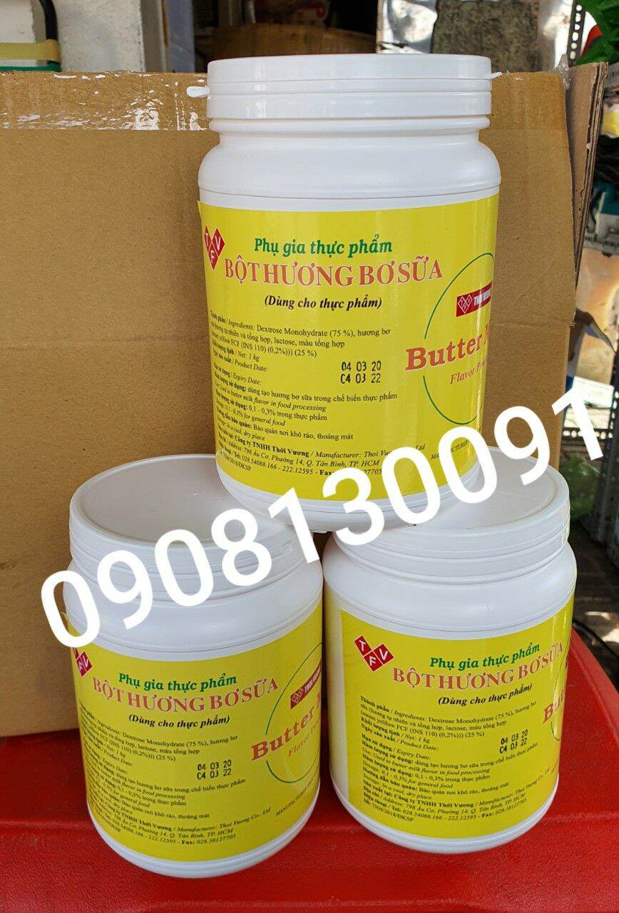 Hương Bơ Sữa - Butter Milk Đài loàn hộp 1kg