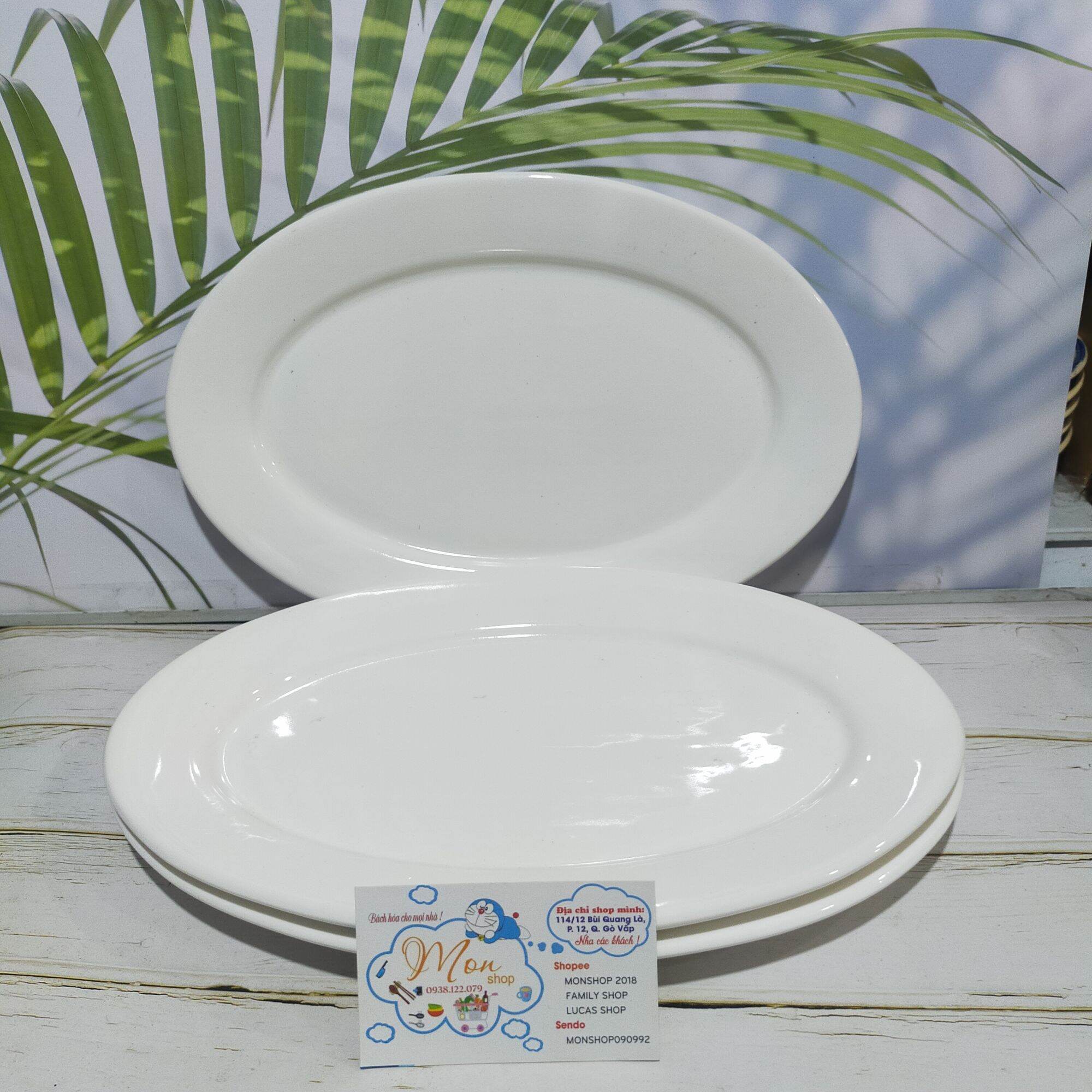 Dĩa sứ hột xoài giá 1c ms*059