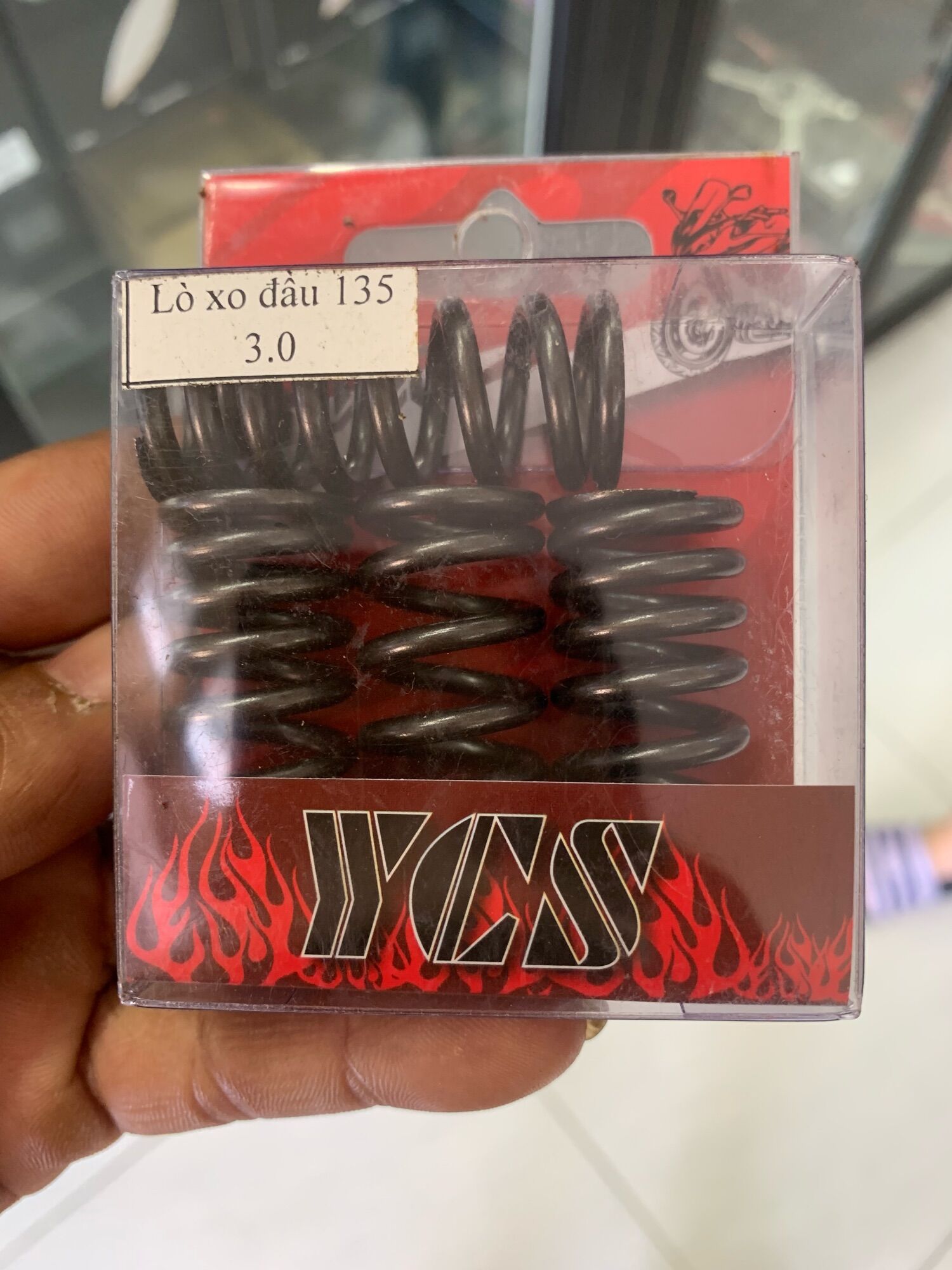 Lò xo đầu xe exciter 135 hiệu ycs 3.0
