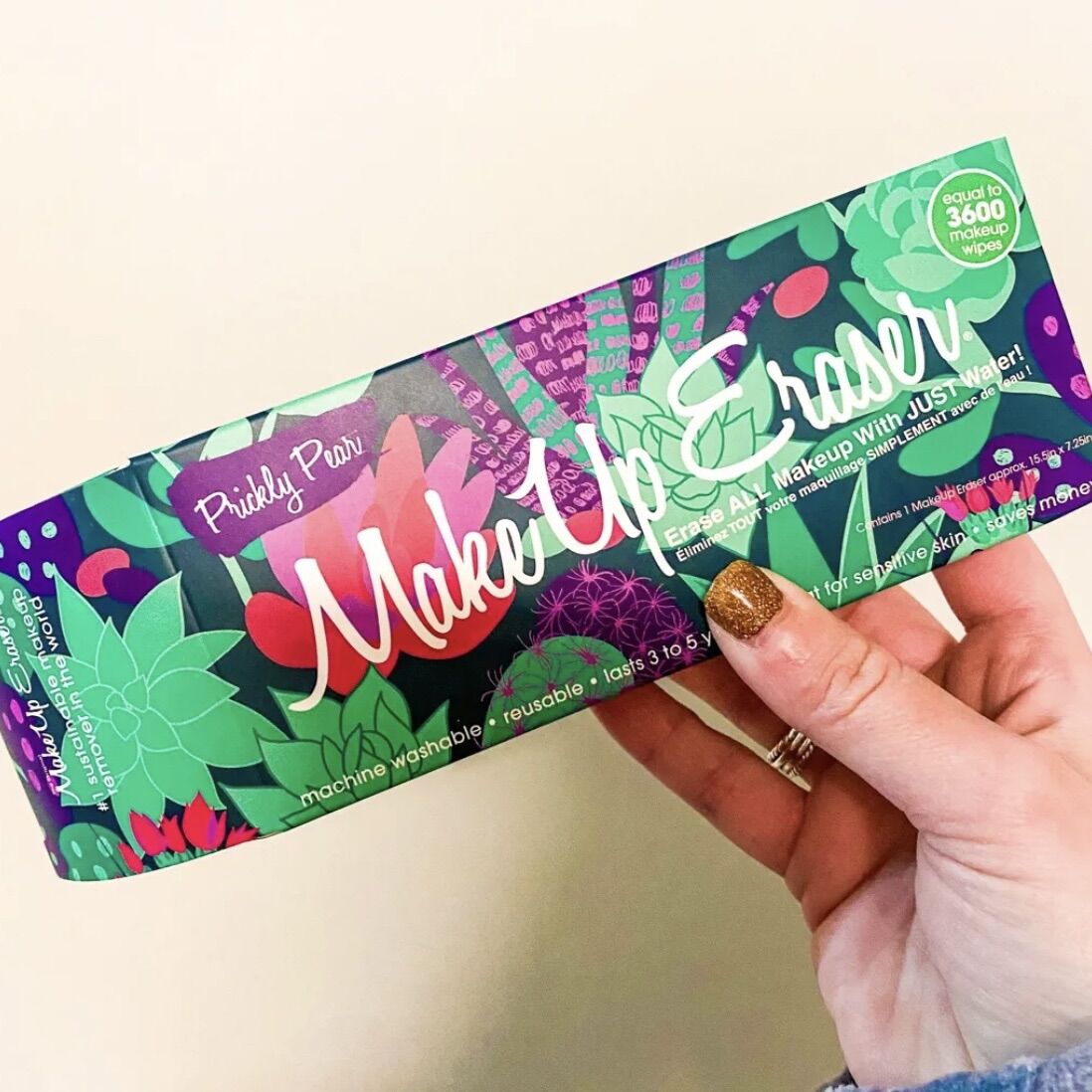 [AUTH-ĐỦ BILL] KHĂN TẨY TRANG MAKE UP ERASER PRICKLY PEAR