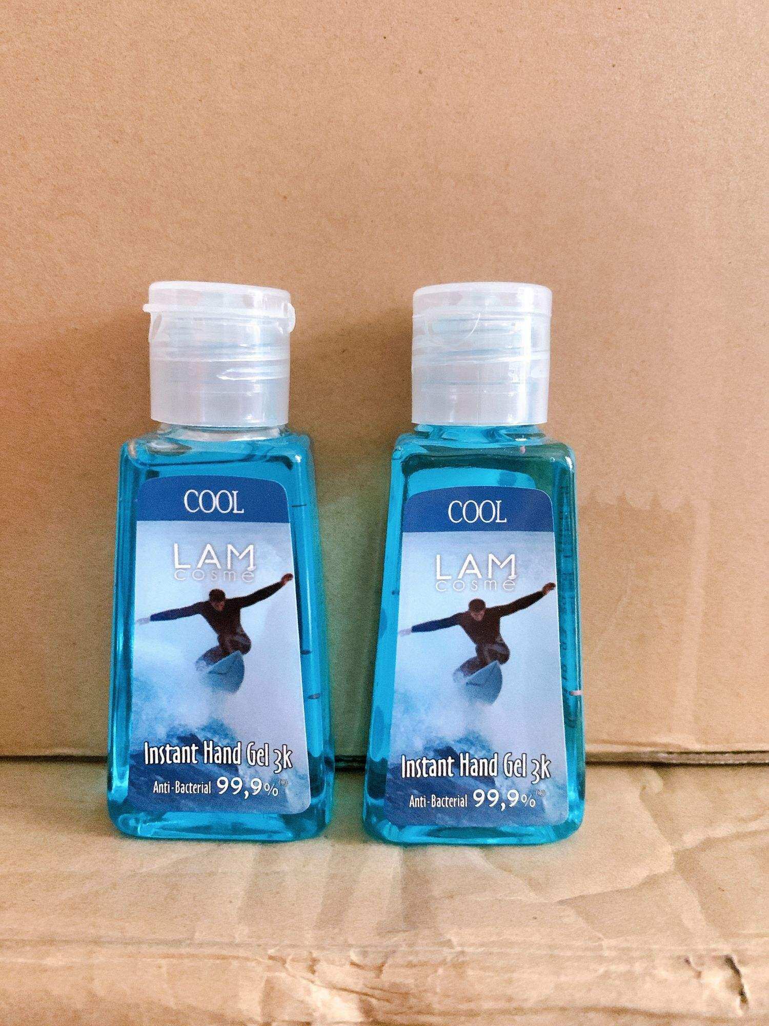 Gel Rửa Tay Kháng Khuẩn 3K Cool Lamcosmé 60ml