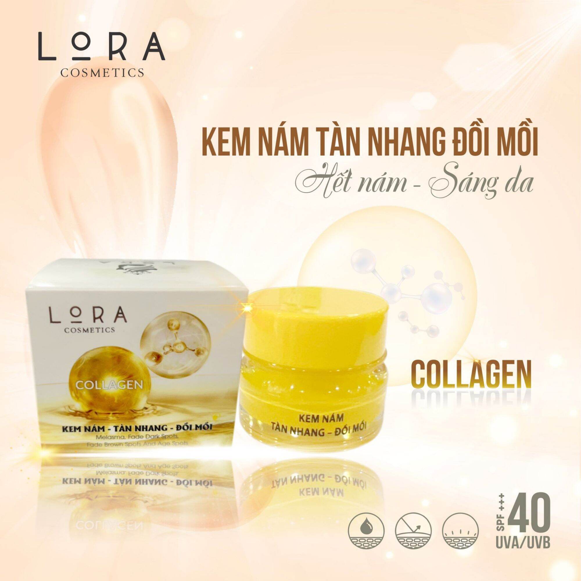 Kem lora nám sạm tàn nhang đồi mồi 18g