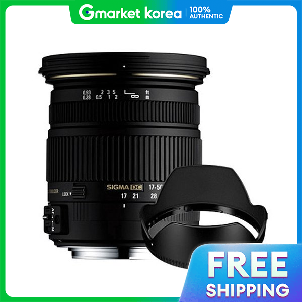Sigma | (Seal niêm phong) Ống kính Sigma 17-50mm F2.8 EX DC OS HSM dành cho máy ảnh DSLR Nikon