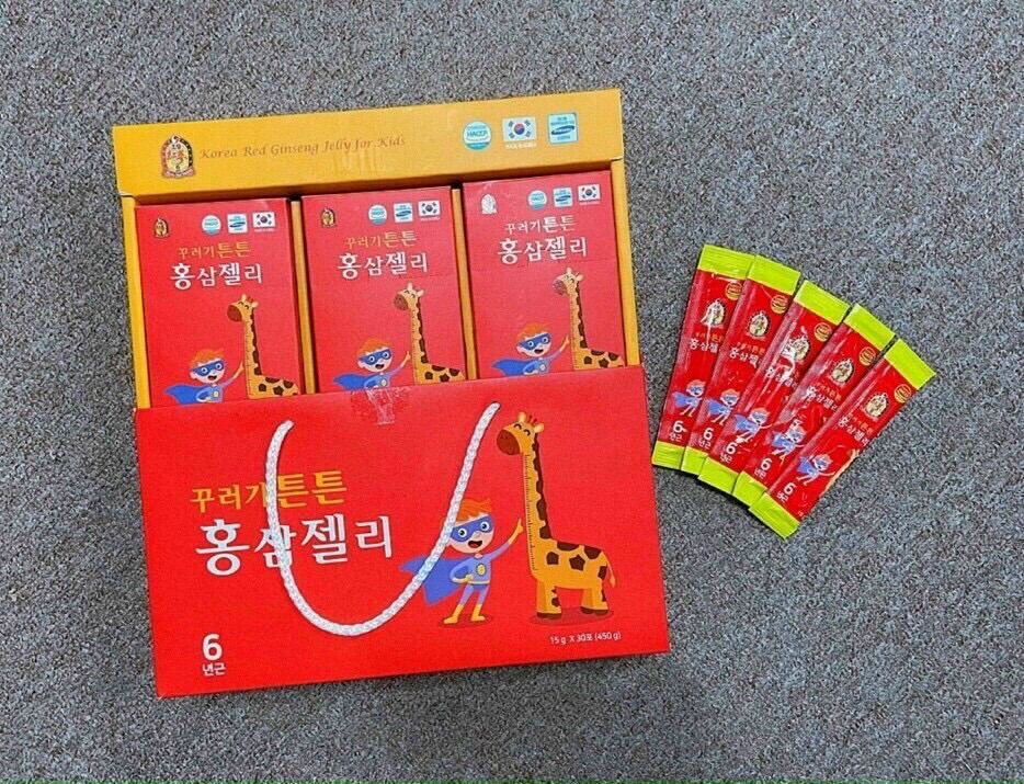 Thạch hồng sâm baby dream hàn quốc 30 gói