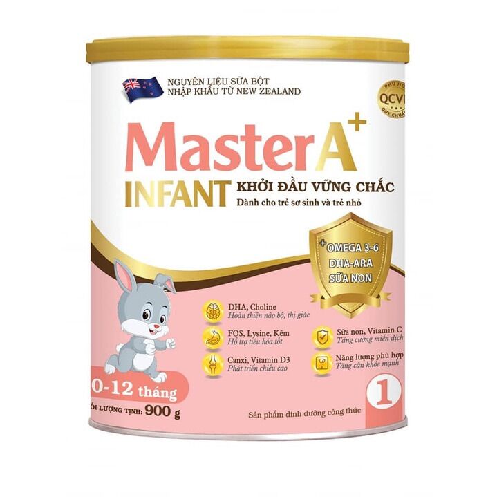 Sữa Master A+ infant 900g date mới