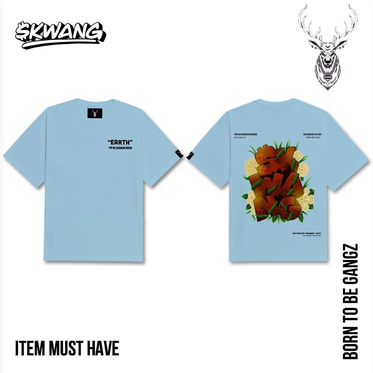 T-shirt local brand skwang