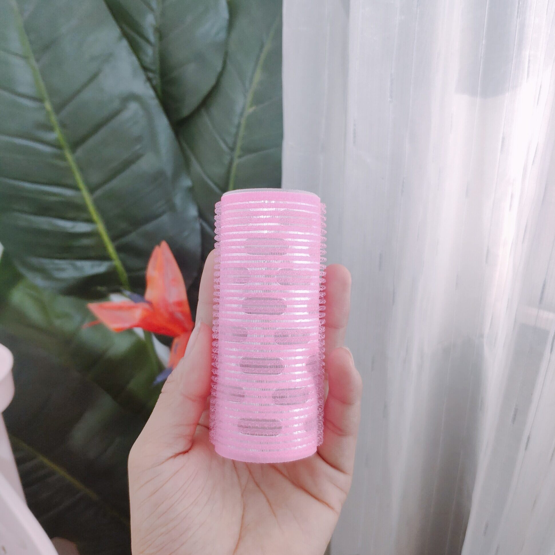 Lô cuốn tóc mái bay,lô cuốn tóc tự dính cỡ lớn 10/4 cm