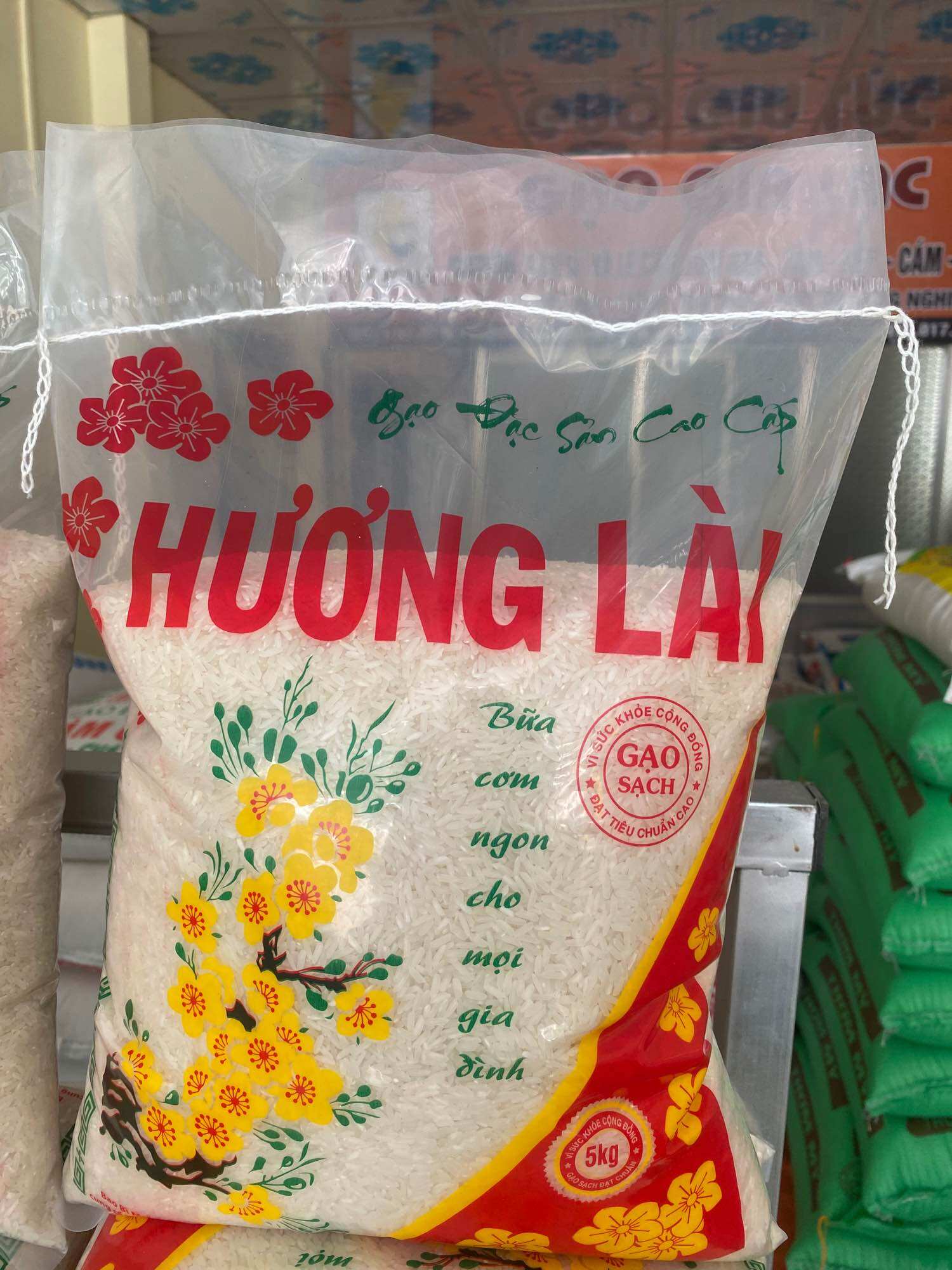 Gạo Hương Lài Dẻo vừa mềm cơm túi 5kg