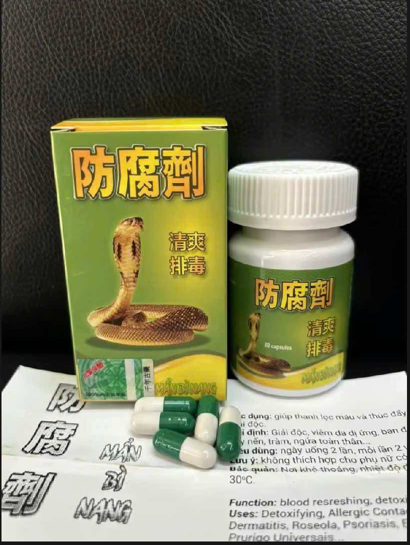 Mẩn bì nang(hỗ trợ điều trị nấm ngứa,viêm da cơ địa)