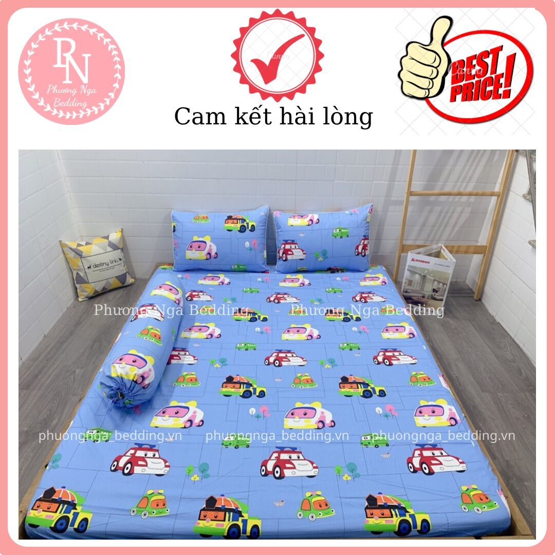 [HCM] [Link 2] Ga lẻ 1m6 cotton Thắng Lợi chuẩn logo(không áo gối dùng cho nệm cao từ 3-15cm)
