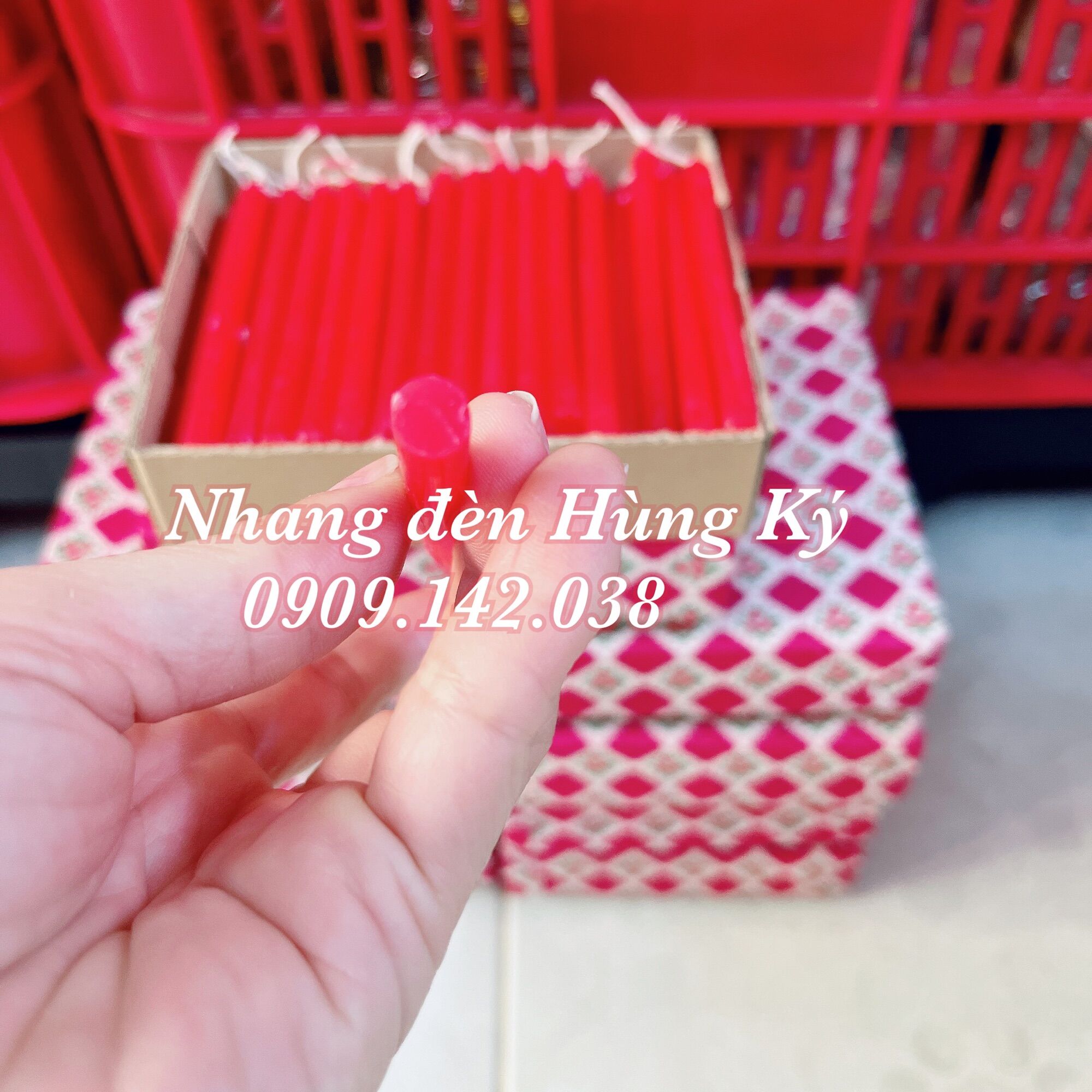 Đèn cầy cúng sao