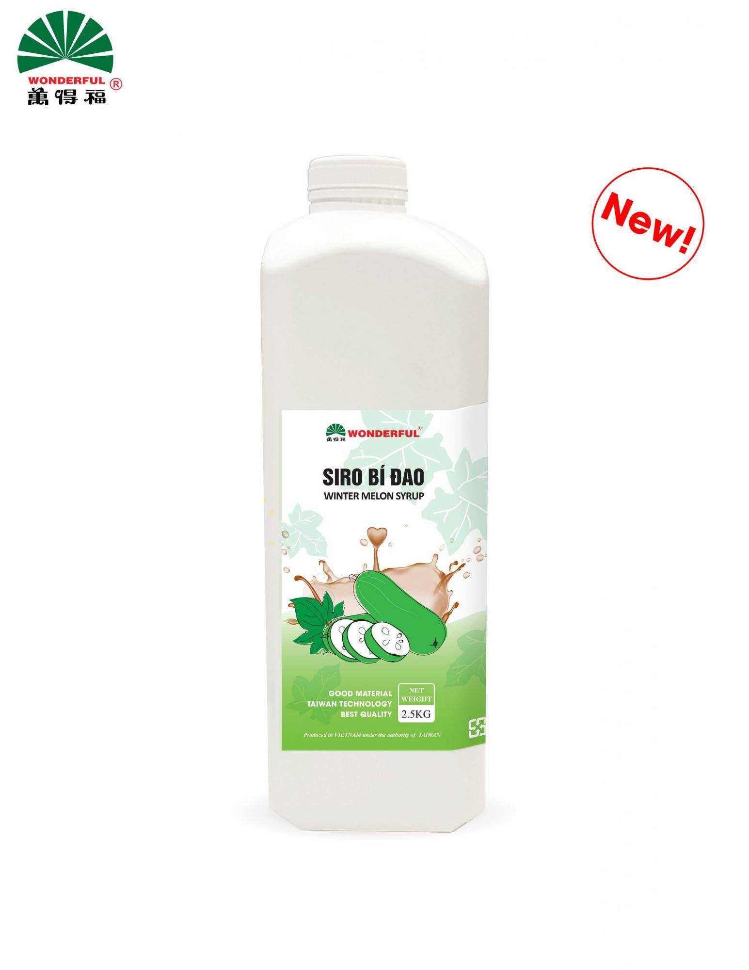 Syrup Bí đao Wonderful 2kg5