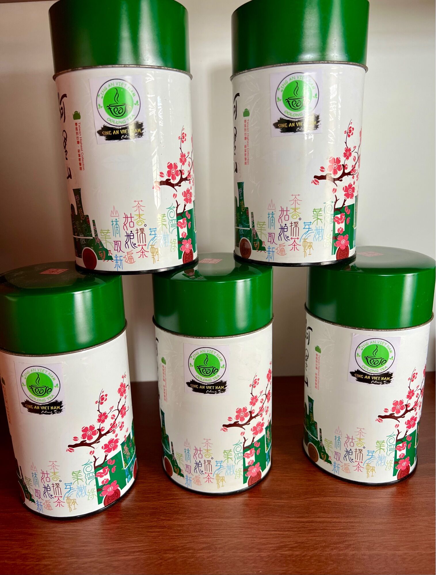 Trà Olong Sing An lon thiếc gói 100gr