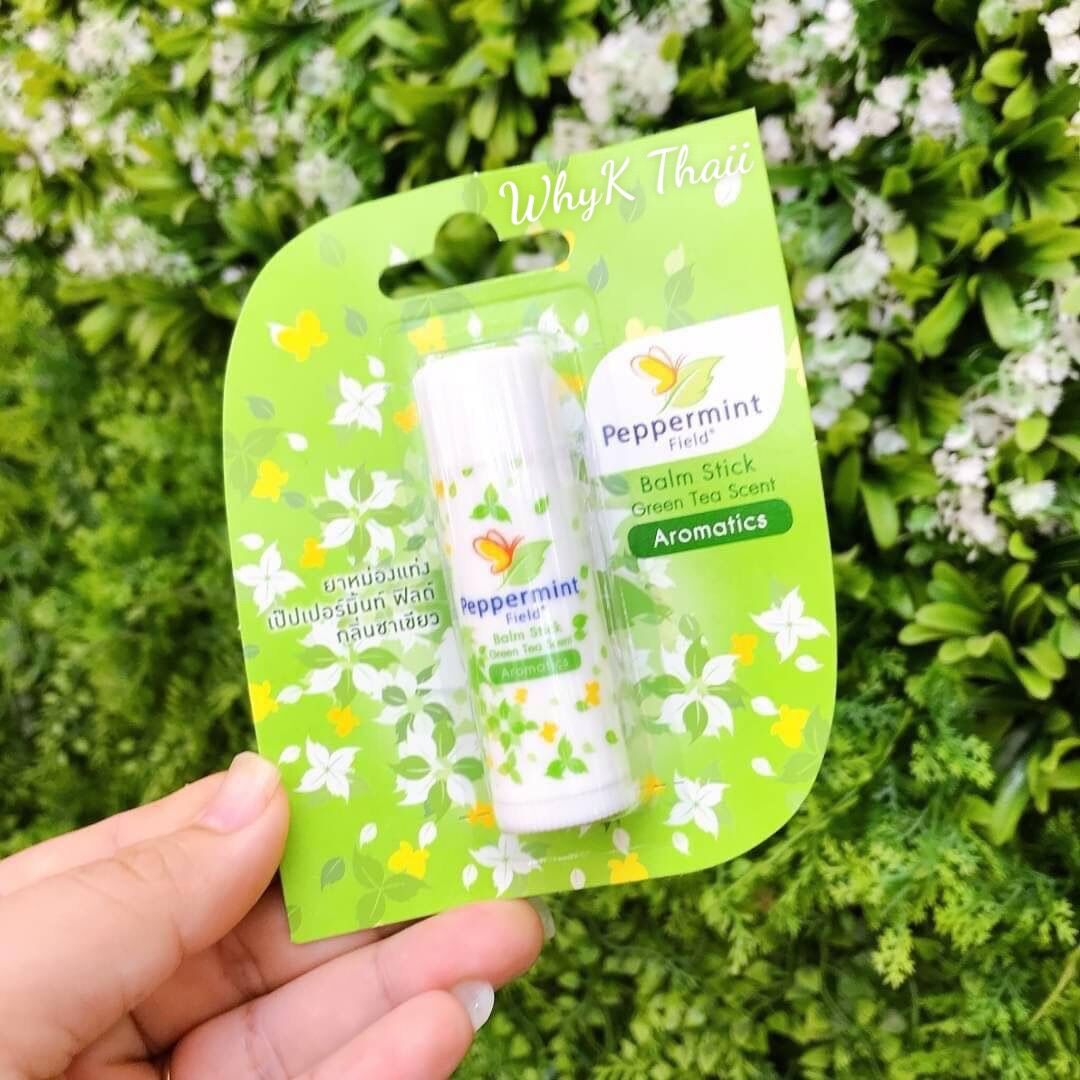 Thanh Lăn Bạc Hà Cô Đặc Dạng Sáp Peppermint Field Thái Lan Chính Hãng 6gram