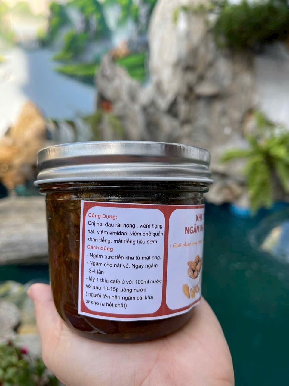 quả kha  tử ngâm  mật ong