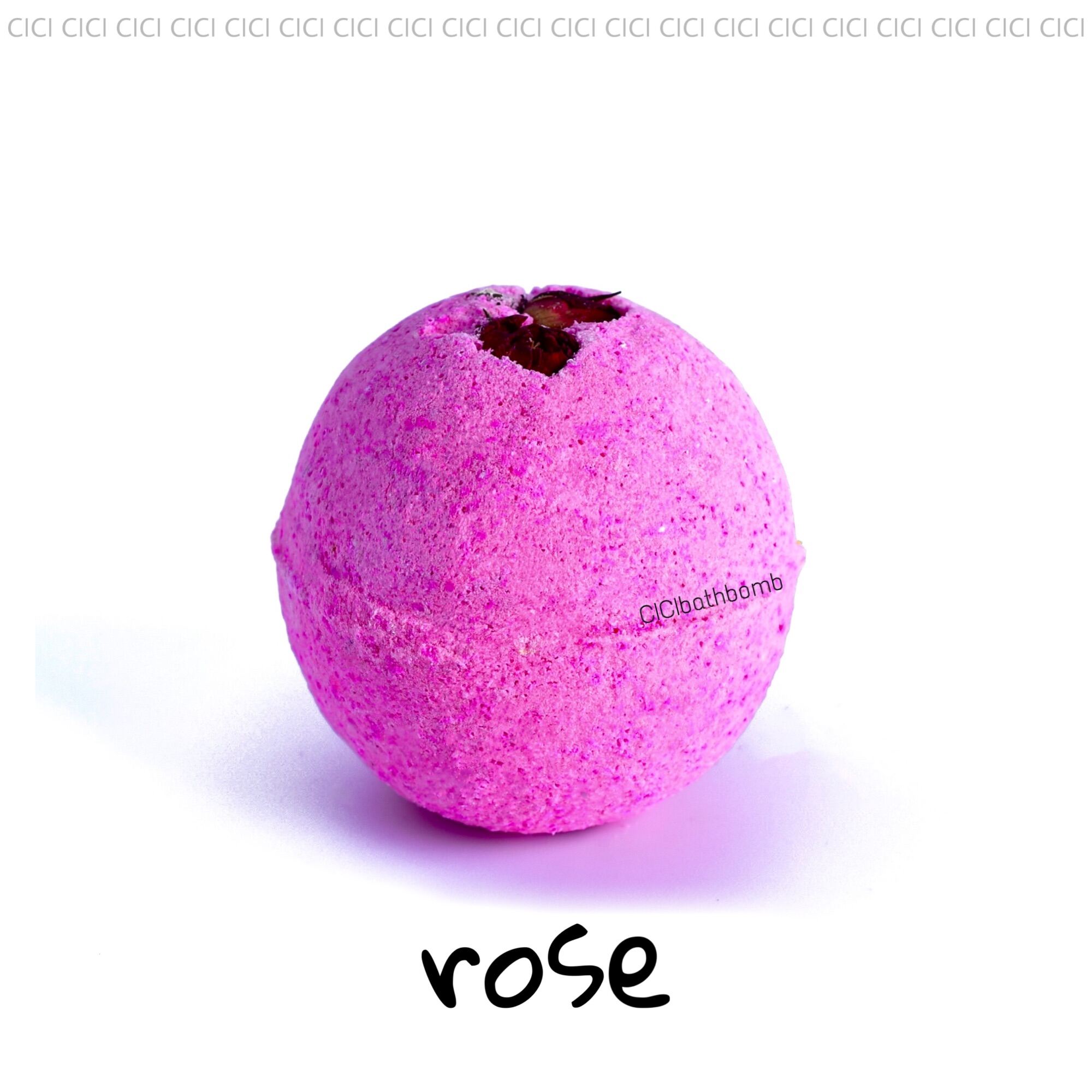 Bom tắm Hoa Hồng - Rose Bath Bomb - Viên thả bồn tắm