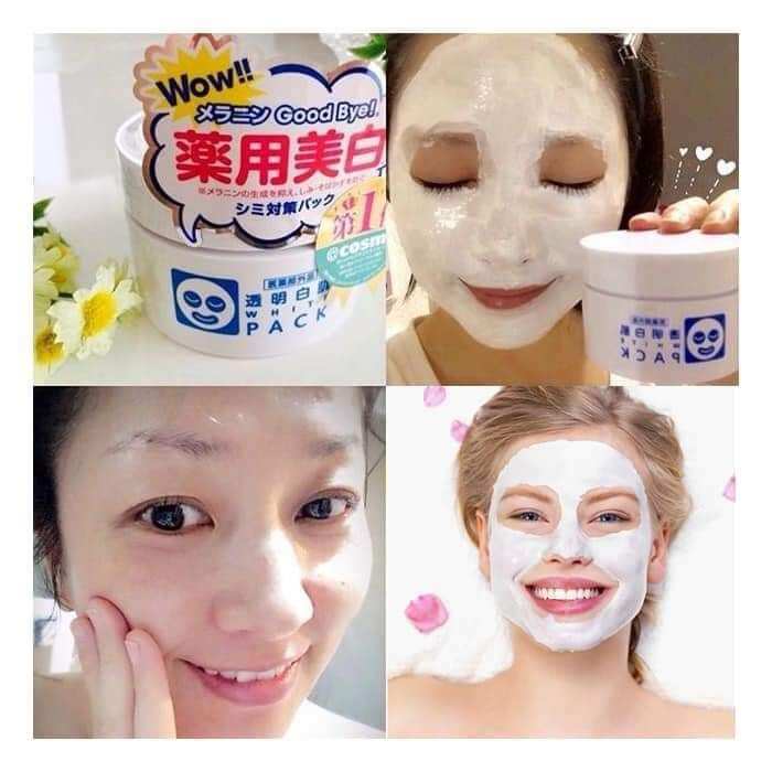 Mặt nạ ủ trắng da White Pack nội địa Nhật chính hãng 130g