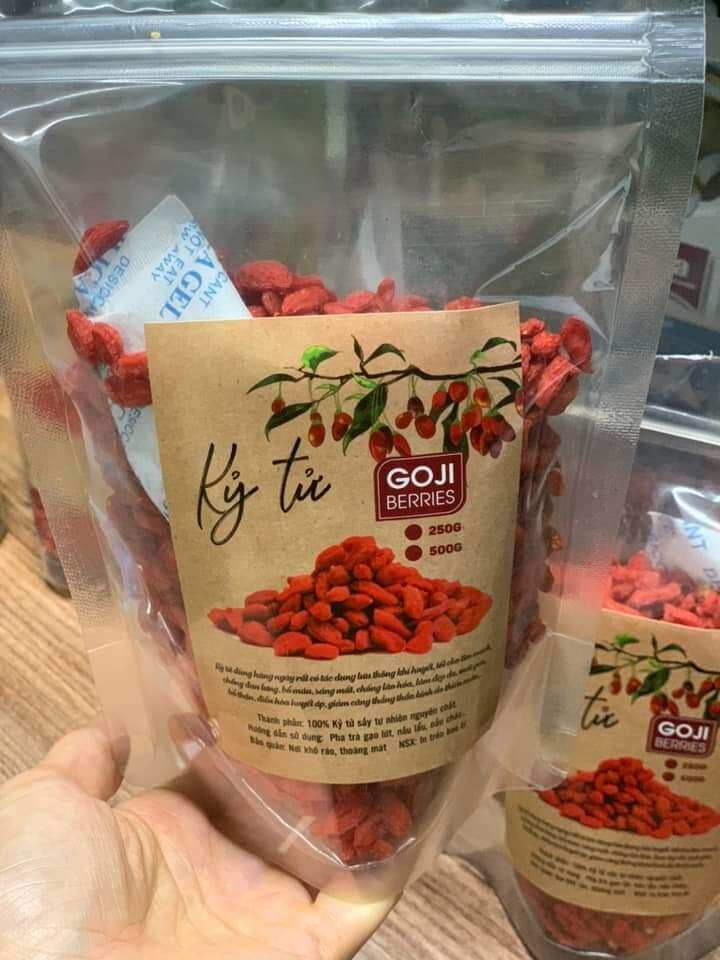Kì tử khô đỏ hữu cơ - 250g
